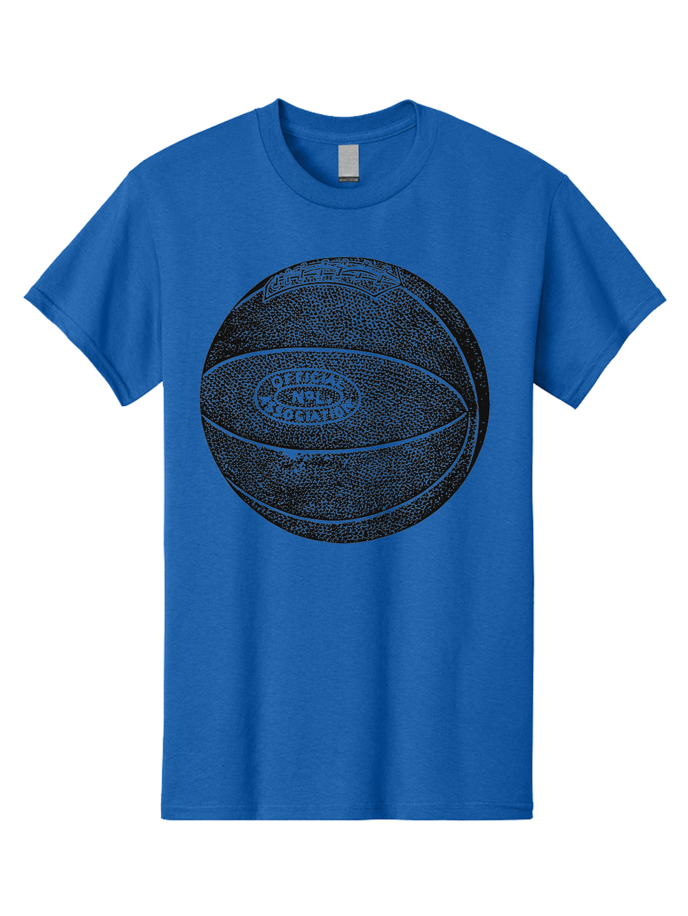 Old School Ball Men'S Graphic Tee, 100% Cotton, Comfortable Casual Summer Wear, Machine Washable, Nba Basketball, Official League Ball, Textured Surface, Athletic Equipment, Sports Gear, Basketball Design, Sports Logo, Professional Basketball Aae554 21