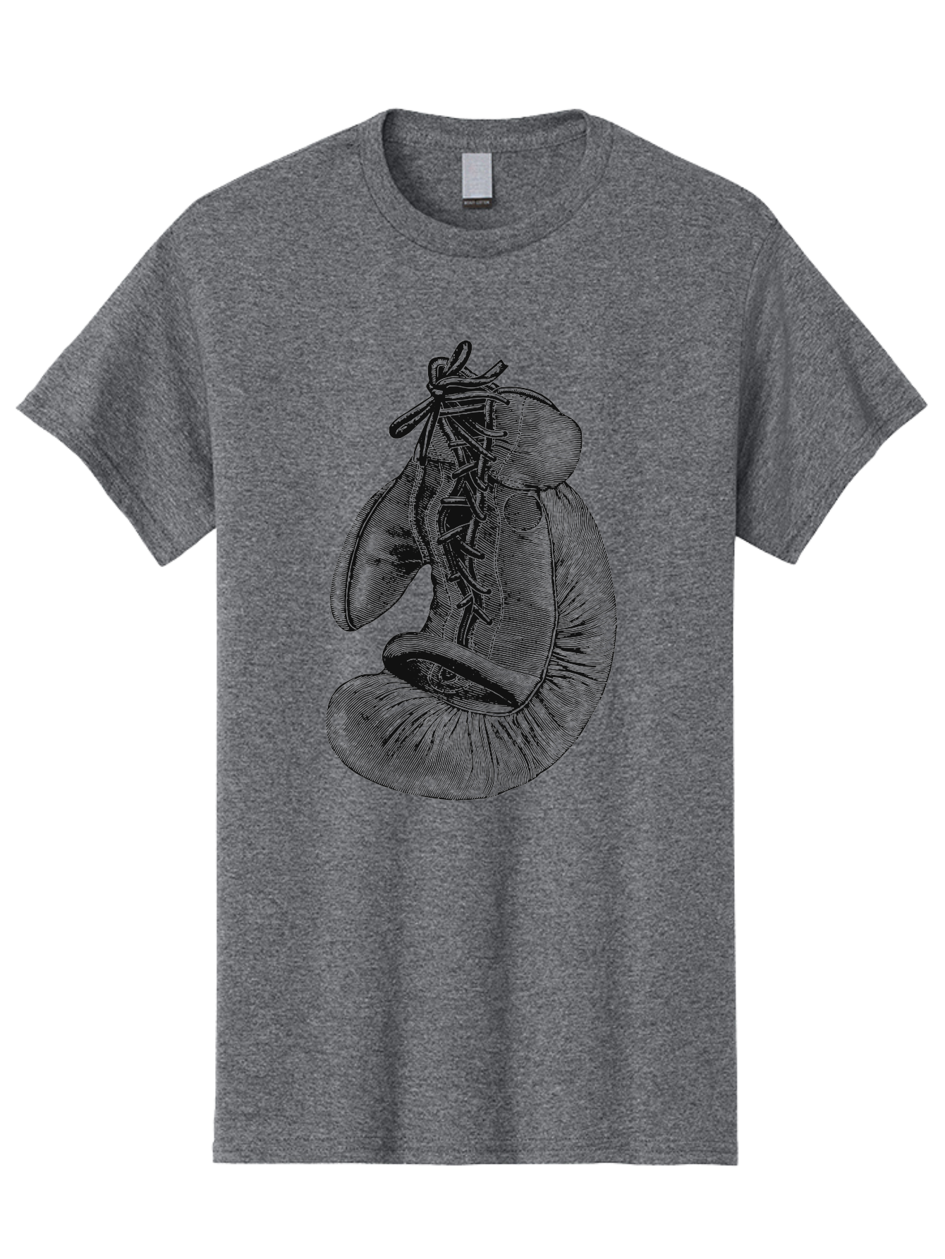 One Glove, One Legacy Men'S Graphic Tee, 100% Cotton, Comfortable Casual Summer Wear, Machine Washable, Boxing Gloves, Combat Sports, Martial Arts, Fighting Gear, Boxing Equipment, Training Gloves, Lace-Up Gloves Aae567 23