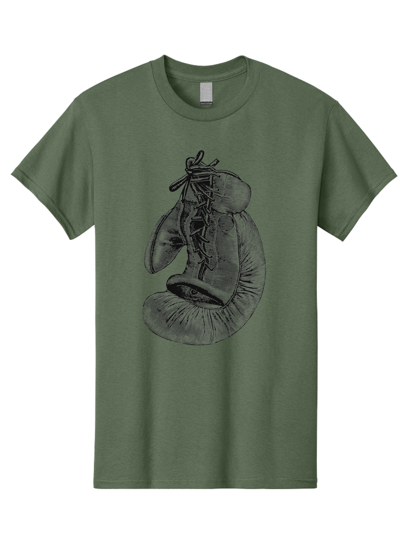 One Glove, One Legacy Men'S Graphic Tee, 100% Cotton, Comfortable Casual Summer Wear, Machine Washable, Boxing Gloves, Combat Sports, Martial Arts, Fighting Gear, Boxing Equipment, Training Gloves, Lace-Up Gloves Aae567 19