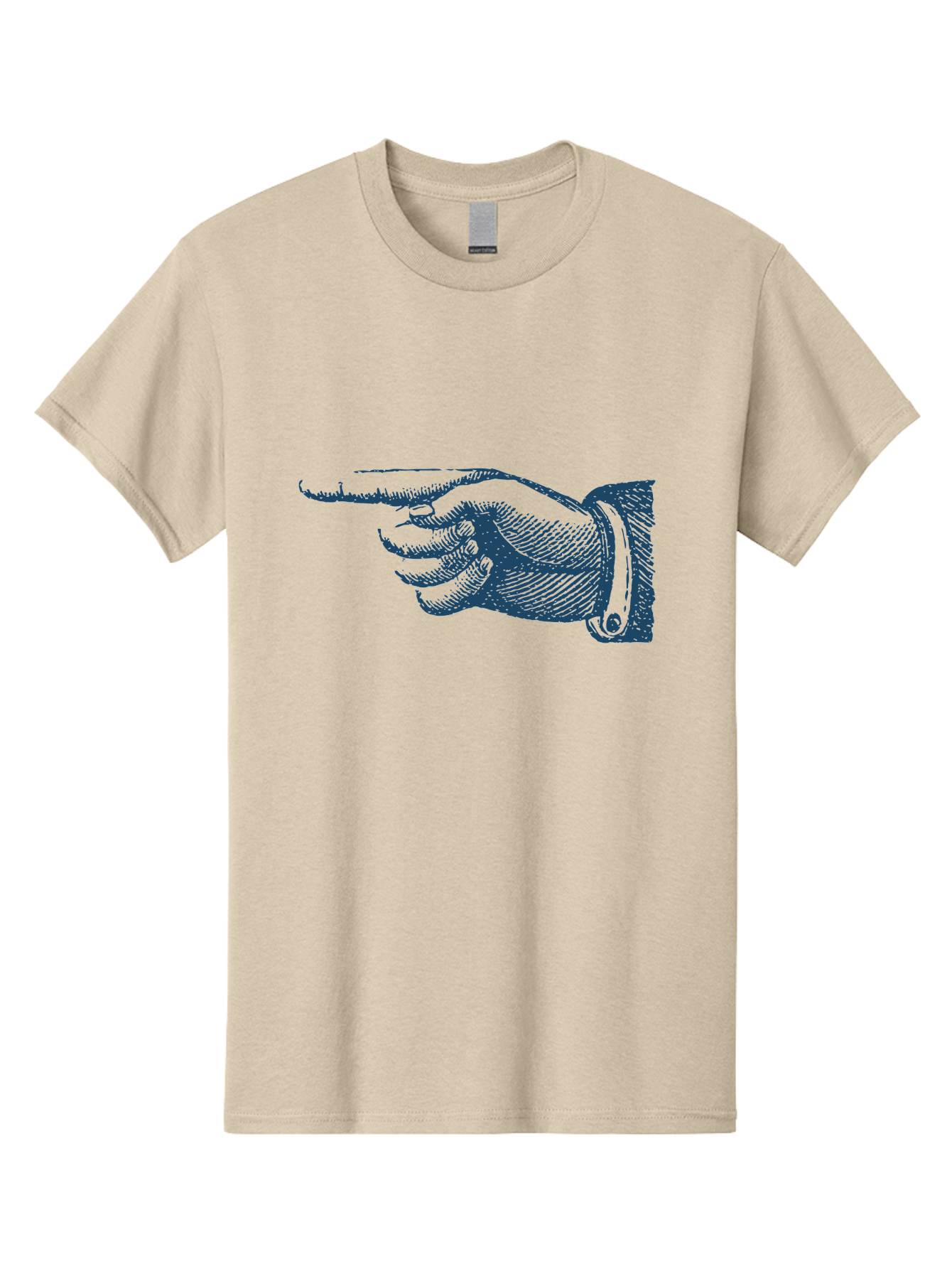Pointing Finger 2 Men'S Graphic Tee, 100% Cotton, Comfortable Casual Summer Wear, Machine Washable, Hand Pointing, Index Finger Extended, Vintage Illustration, Pointing Gesture, Illustration Art, Classic Design, Direction Indicator, Aae585 17