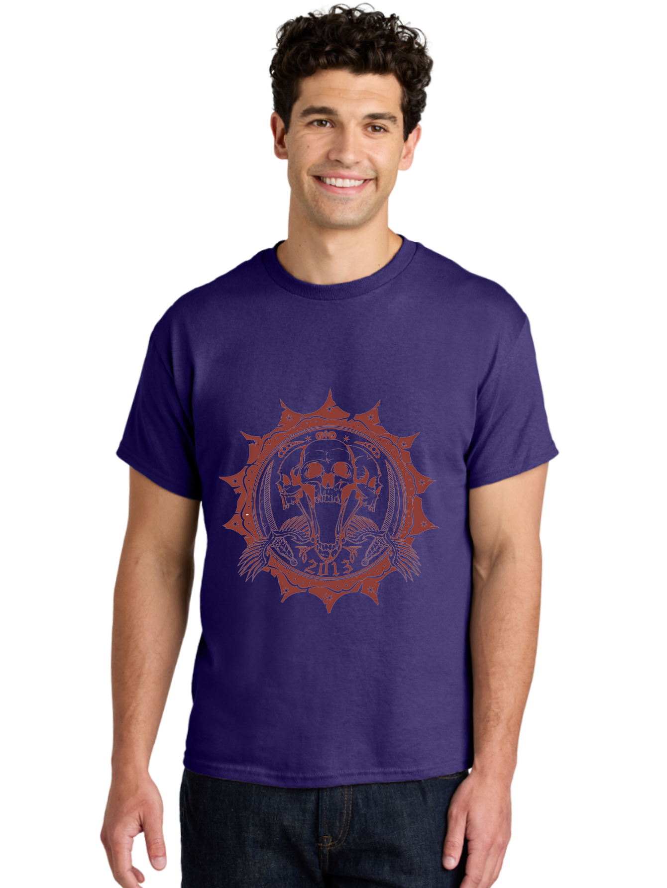 Ragecore Reaper 2013 Men'S Graphic Tee, 100% Cotton, Comfortable Casual Summer Wear, Machine Washable, Snake Coiled Around Skull, Gothic Illustration, Mysterious Symbol, Intricate Design, Snake Wrapped Around Skull, Unique Artwork, Aae603 8