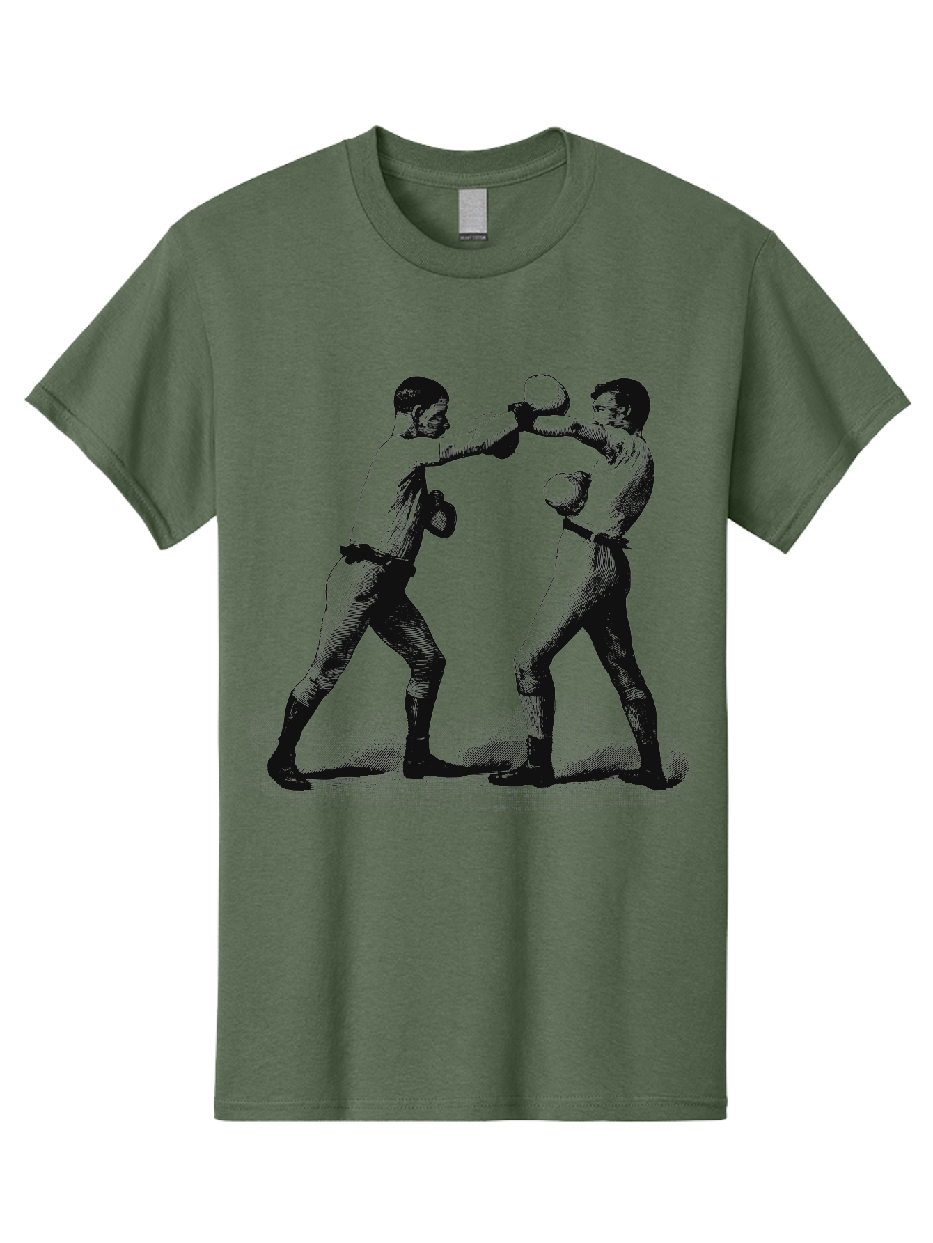 Ropekings Men'S Graphic Tee, 100% Cotton, Comfortable Casual Summer Wear, Machine Washable, Two Boxers Fighting, Boxing Match, Martial Arts, Combat Sports, Physical Fitness, Intense Action, Gloves, Punch, Fight, Athletic Competition, Aae618 17