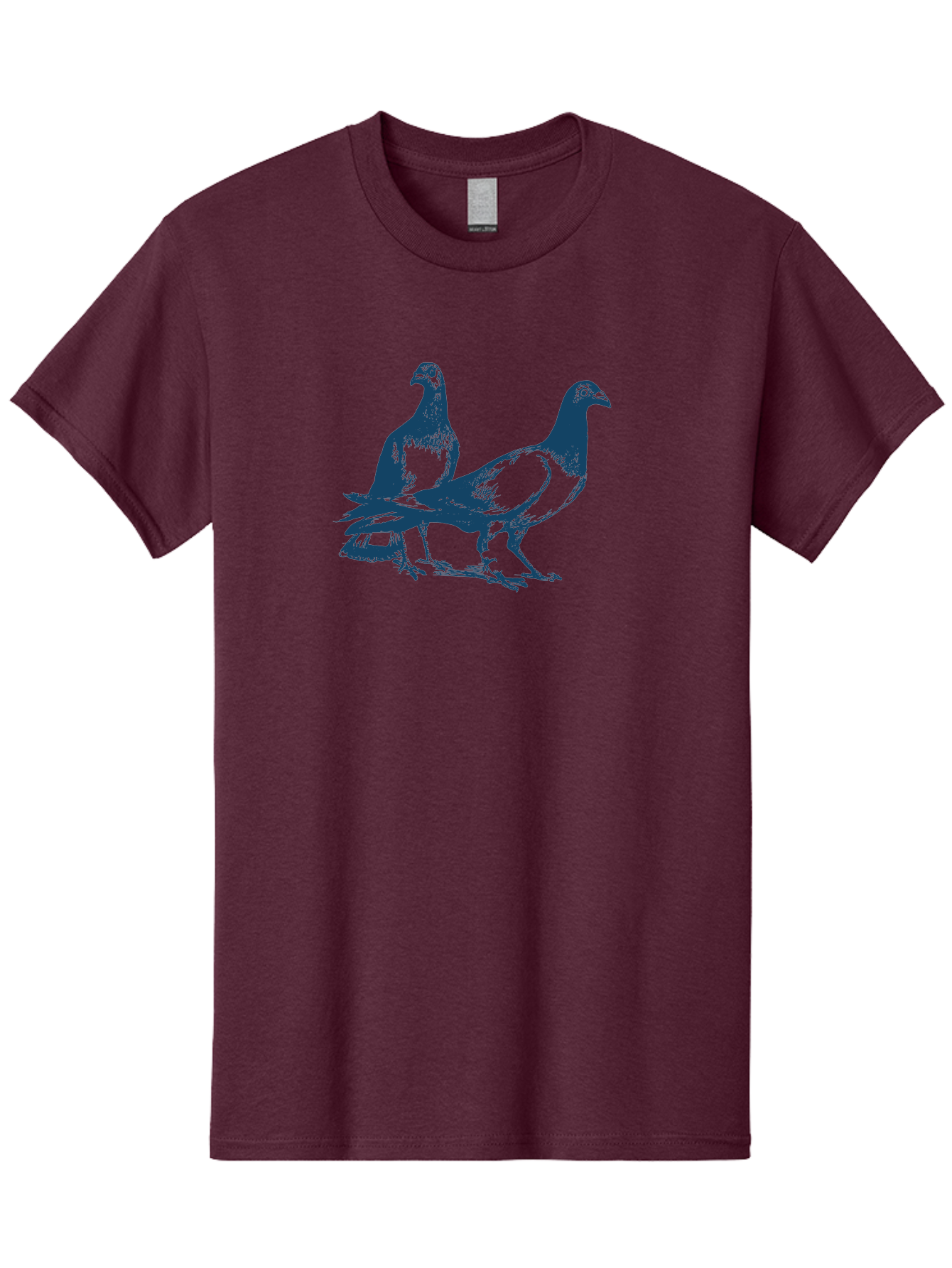 Skyline Pigeon Union Men'S Graphic Tee, 100% Cotton, Comfortable Casual Summer Wear, Machine Washable, Pigeons, Birds, Wildlife, Urban Animals, Bird Watching, Nature Lovers Aae652 17