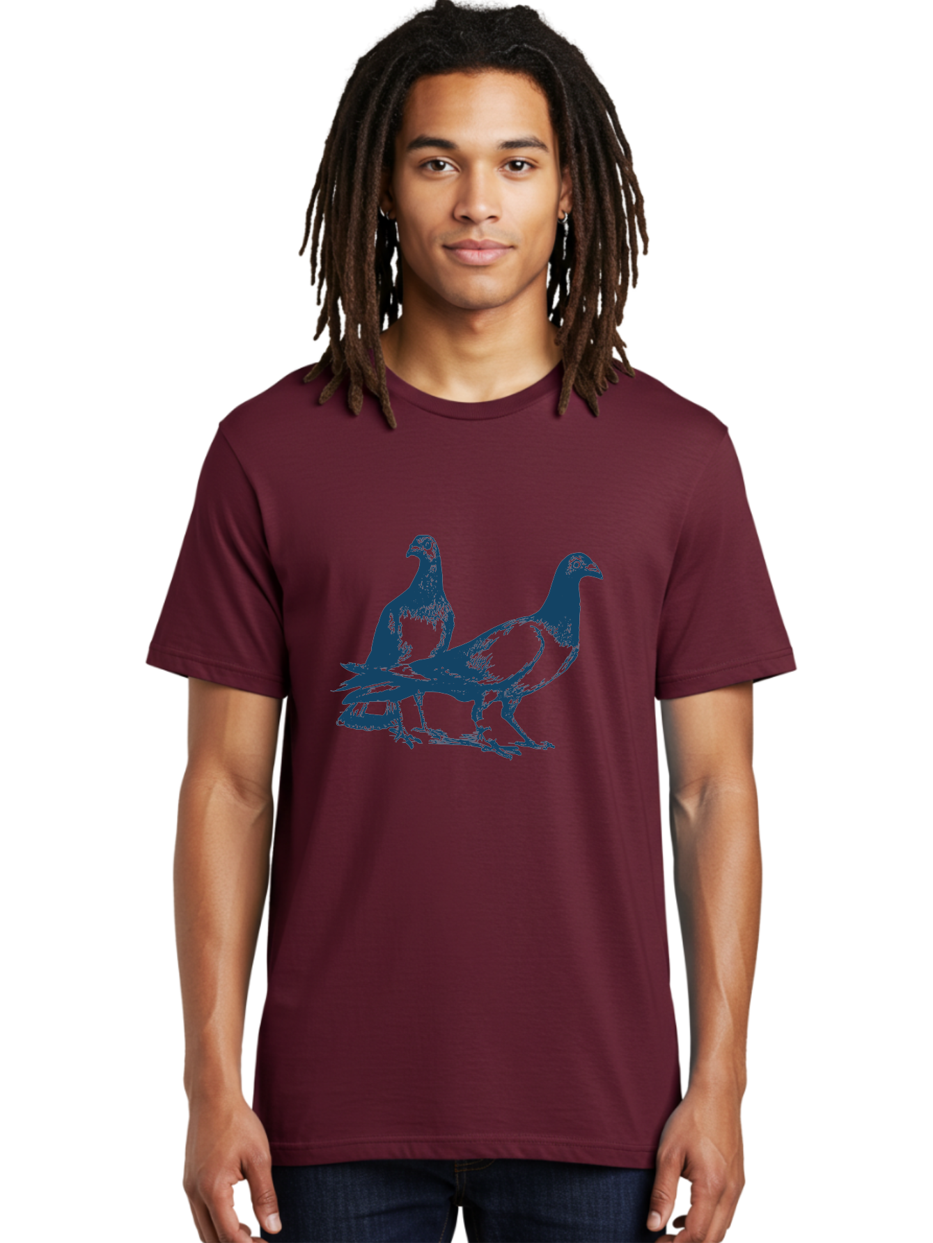 Skyline Pigeon Union Men'S Graphic Tee, 100% Cotton, Comfortable Casual Summer Wear, Machine Washable, Pigeons, Birds, Wildlife, Urban Animals, Bird Watching, Nature Lovers Aae652 18