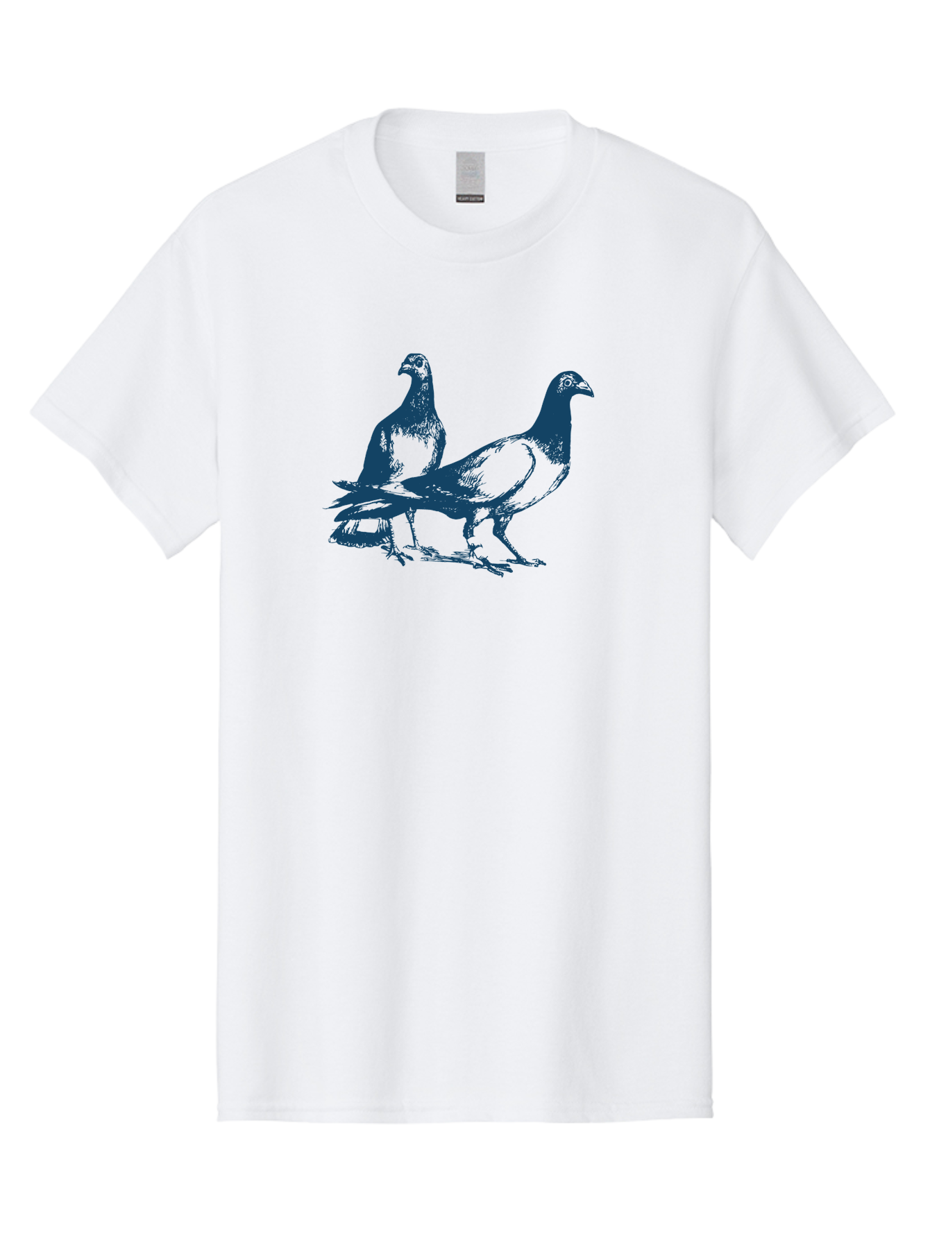 Skyline Pigeon Union Men'S Graphic Tee, 100% Cotton, Comfortable Casual Summer Wear, Machine Washable, Pigeons, Birds, Wildlife, Urban Animals, Bird Watching, Nature Lovers Aae652 5