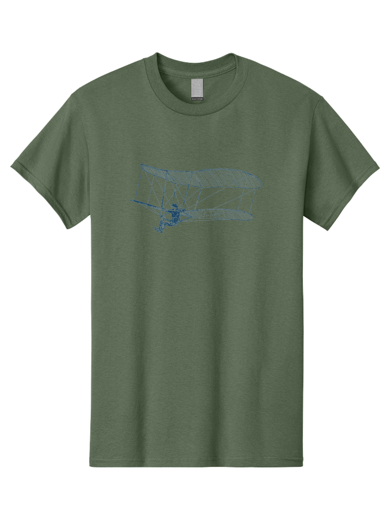 Skyrider Men'S Graphic Tee, 100% Cotton, Comfortable Casual Summer Wear, Machine Washable, Hang Glider In Flight, Flying Human Figure, Aviation Innovation, Recreational Flying, Adventurous Sports, Extreme Thrill, Hang Gliding Enthusiast, Aae653 17