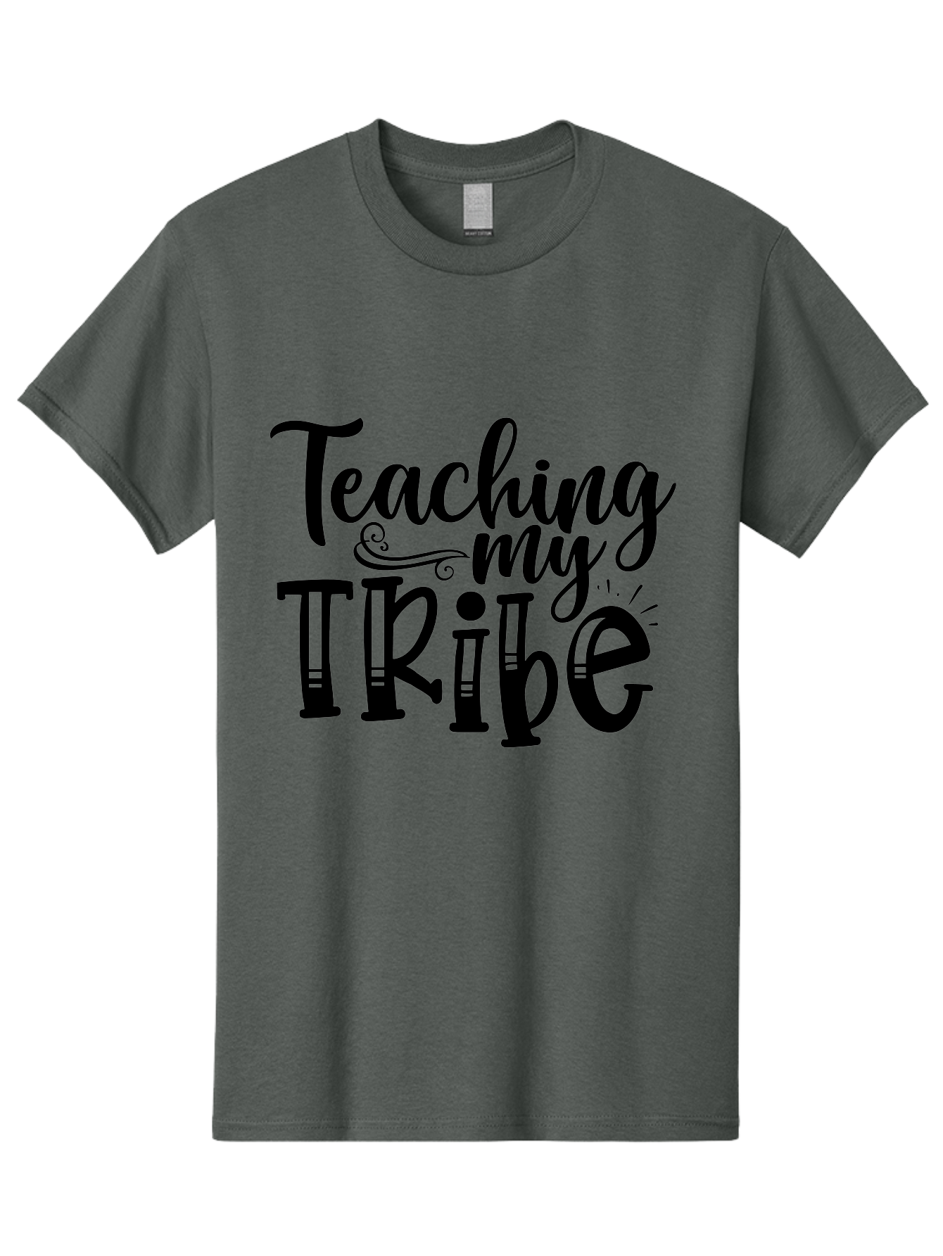 Teaching My Tribe Men'S Graphic Tee, 100% Cotton, Comfortable Casual Summer Wear, Machine Washable, Teaching Quote, Inspirational Quote, Motivational Quote, Teacher Life, Teacher Quote, Homeschool Quote, Family Education Aae687 13