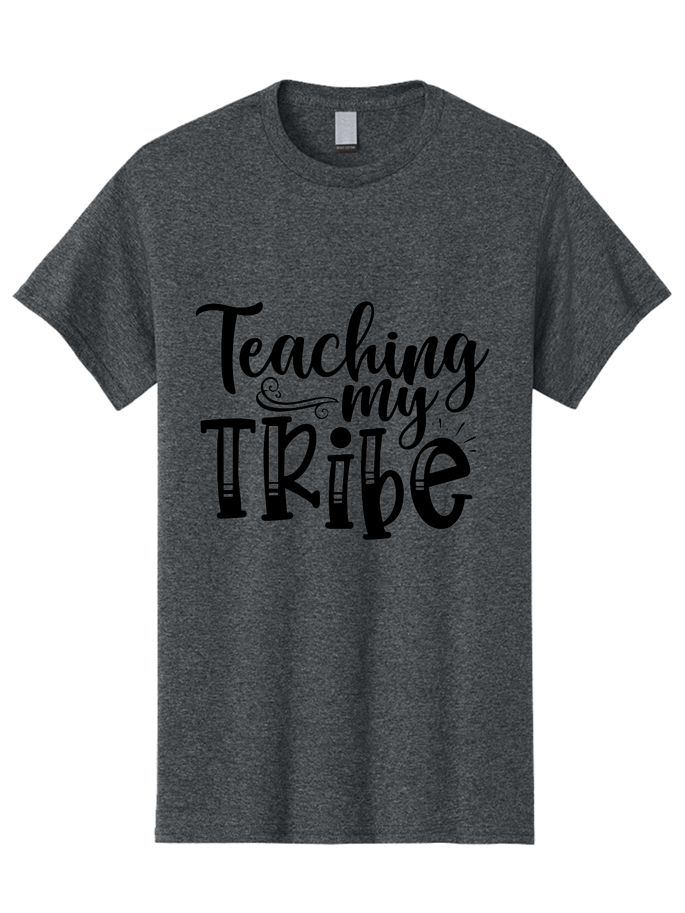 Teaching My Tribe Men'S Graphic Tee, 100% Cotton, Comfortable Casual Summer Wear, Machine Washable, Teaching Quote, Inspirational Quote, Motivational Quote, Teacher Life, Teacher Quote, Homeschool Quote, Family Education Aae687 25