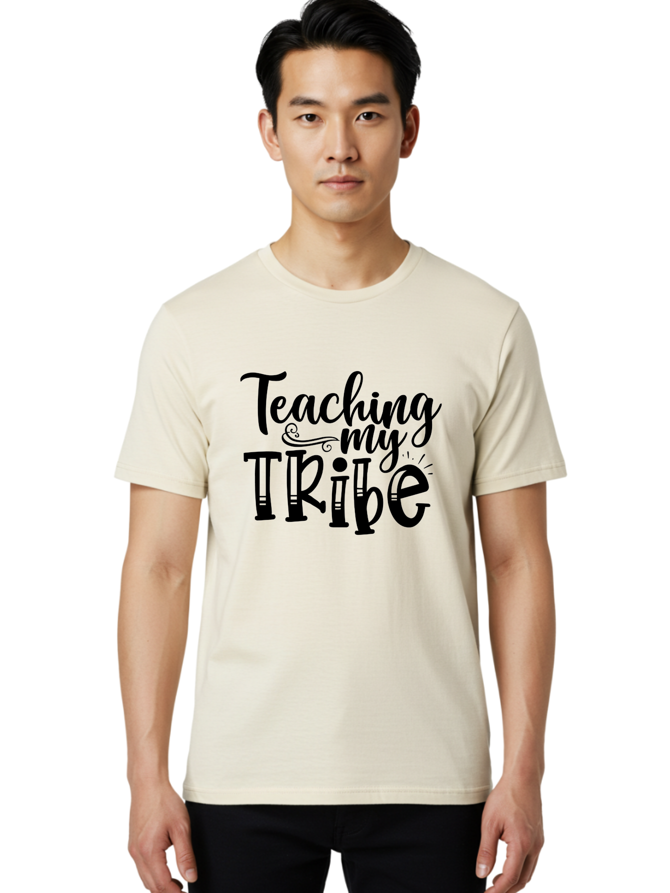 Teaching My Tribe Men'S Graphic Tee, 100% Cotton, Comfortable Casual Summer Wear, Machine Washable, Teaching Quote, Inspirational Quote, Motivational Quote, Teacher Life, Teacher Quote, Homeschool Quote, Family Education Aae687 12