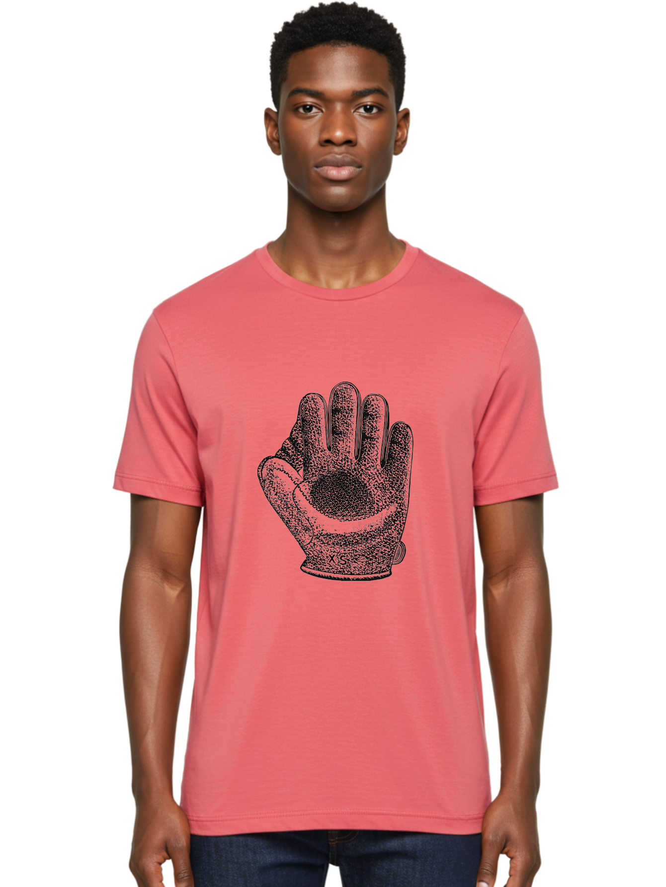 The Grip Men'S Graphic Tee, 100% Cotton, Comfortable Casual Summer Wear, Machine Washable, Goalie Glove, Soccer Equipment, Sports Gear, Hand Protection, Goalkeeper Accessories, Athletic Wear Aae707 28