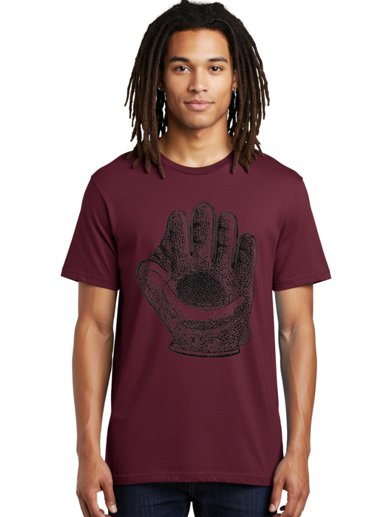 The Grip Men'S Graphic Tee, 100% Cotton, Comfortable Casual Summer Wear, Machine Washable, Goalie Glove, Soccer Equipment, Sports Gear, Hand Protection, Goalkeeper Accessories, Athletic Wear Aae707 12