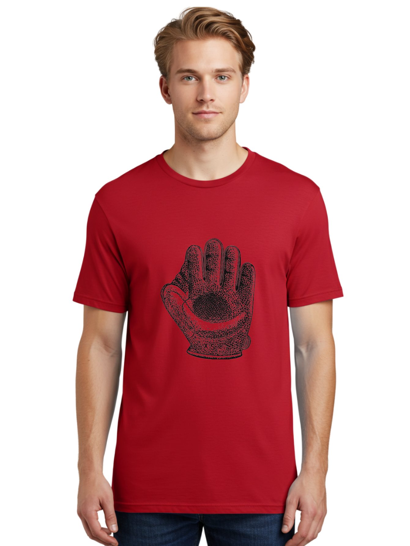 The Grip Men'S Graphic Tee, 100% Cotton, Comfortable Casual Summer Wear, Machine Washable, Goalie Glove, Soccer Equipment, Sports Gear, Hand Protection, Goalkeeper Accessories, Athletic Wear Aae707 10