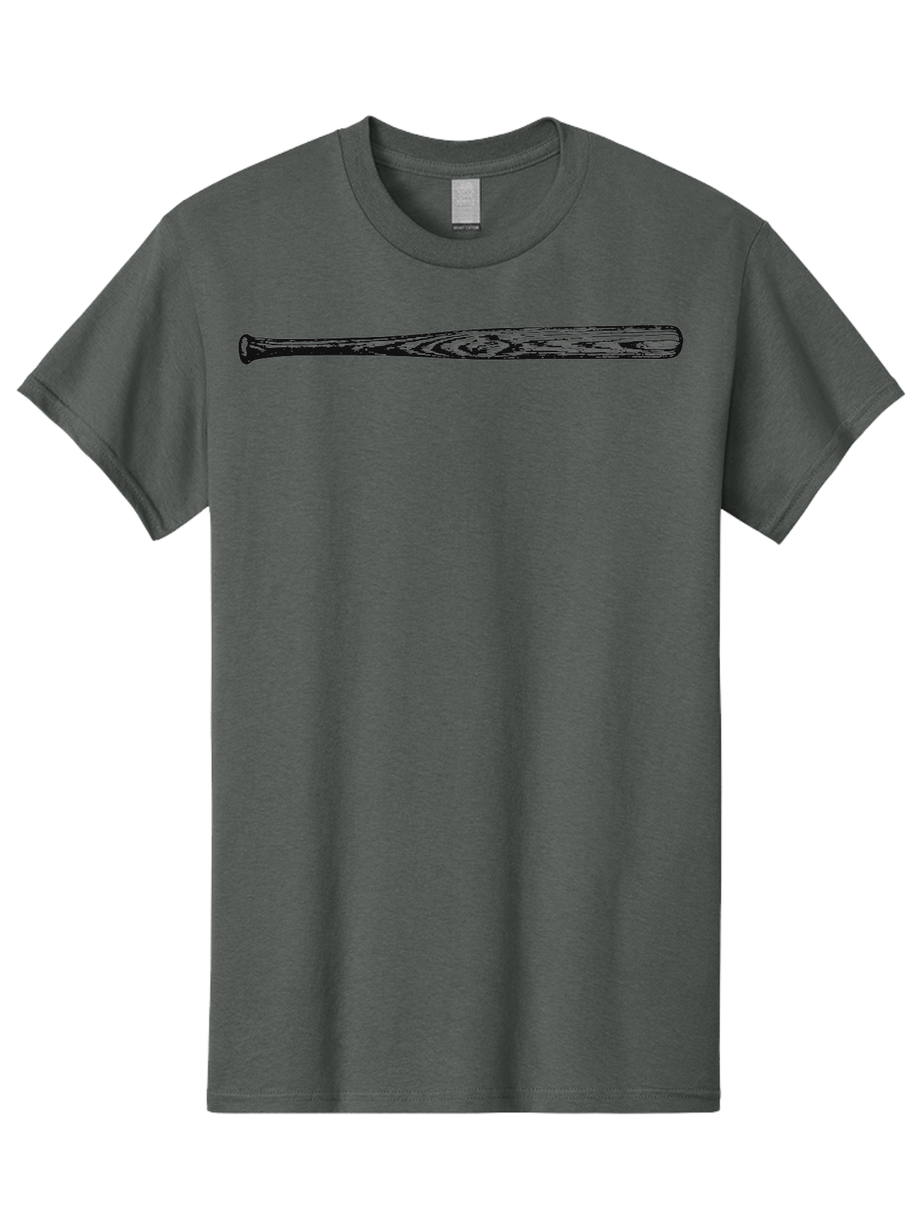 The Lumber King Men'S Graphic Tee, 100% Cotton, Comfortable Casual Summer Wear, Machine Washable, Baseball Bat, Sports Equipment, Wooden Bat, Baseball Gear, Athletic Equipment, Sports Accessories, Baseball Sports Aae715 3