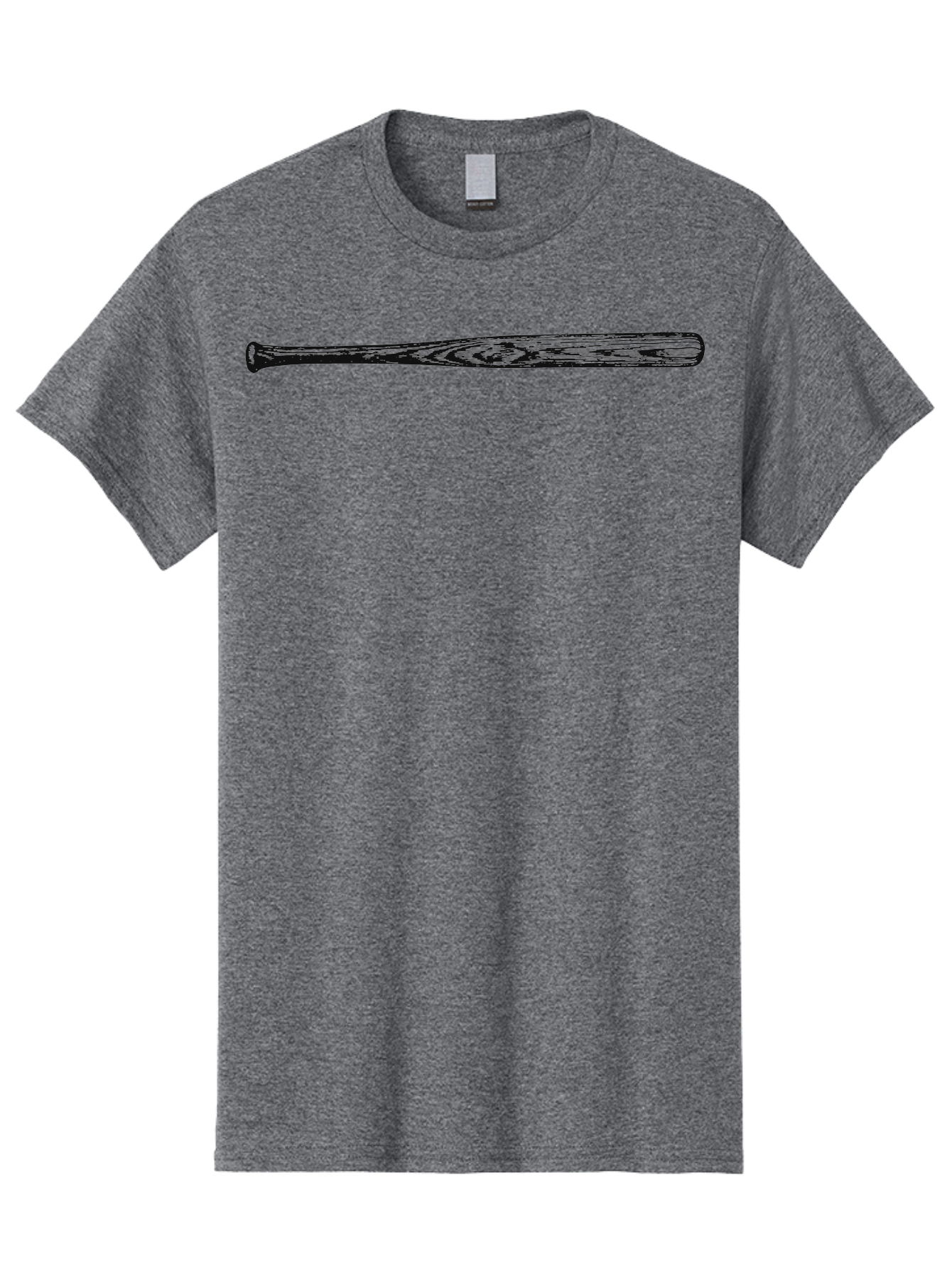 The Lumber King Men'S Graphic Tee, 100% Cotton, Comfortable Casual Summer Wear, Machine Washable, Baseball Bat, Sports Equipment, Wooden Bat, Baseball Gear, Athletic Equipment, Sports Accessories, Baseball Sports Aae715 5