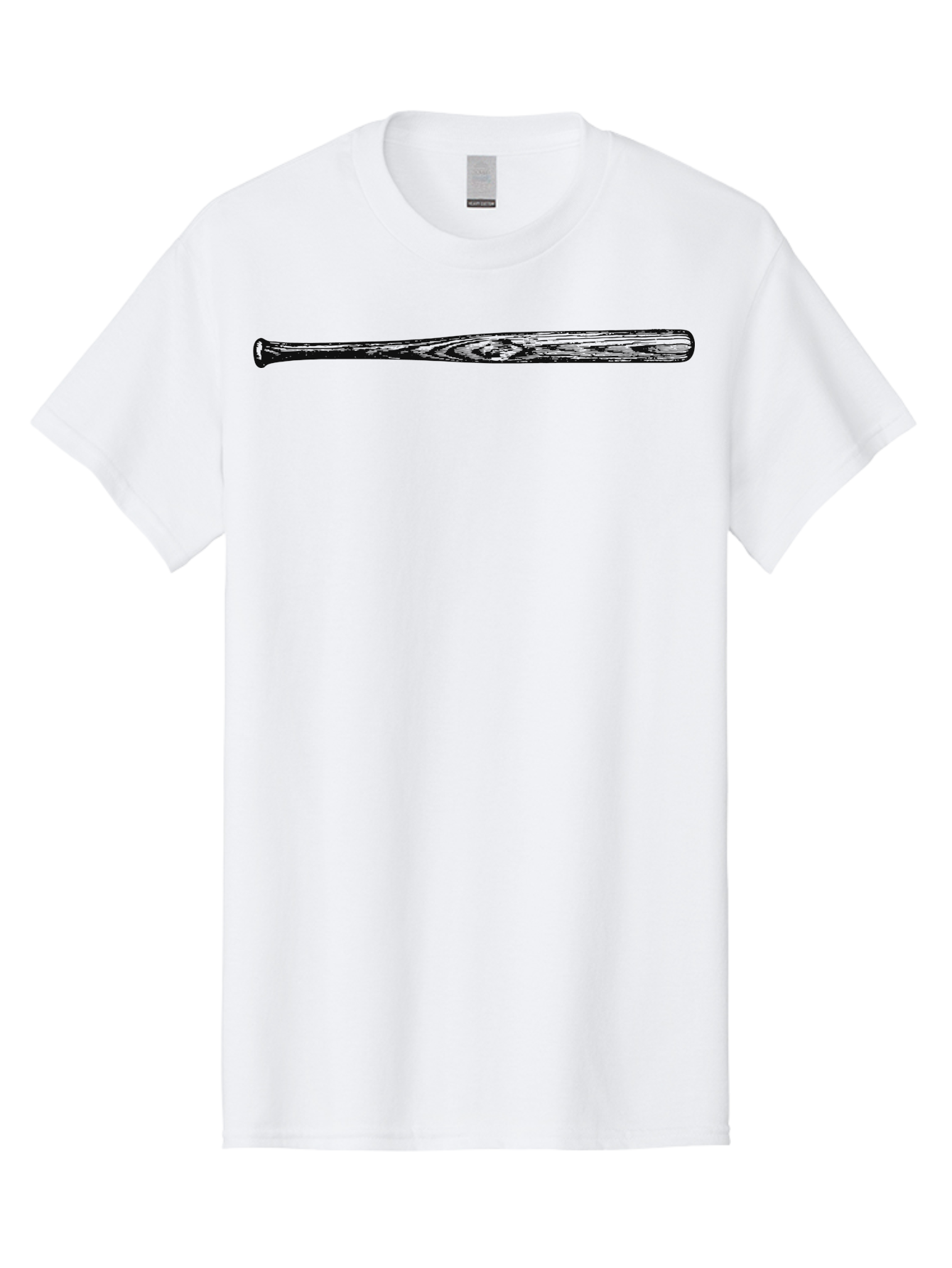 The Lumber King Men'S Graphic Tee, 100% Cotton, Comfortable Casual Summer Wear, Machine Washable, Baseball Bat, Sports Equipment, Wooden Bat, Baseball Gear, Athletic Equipment, Sports Accessories, Baseball Sports Aae715 23