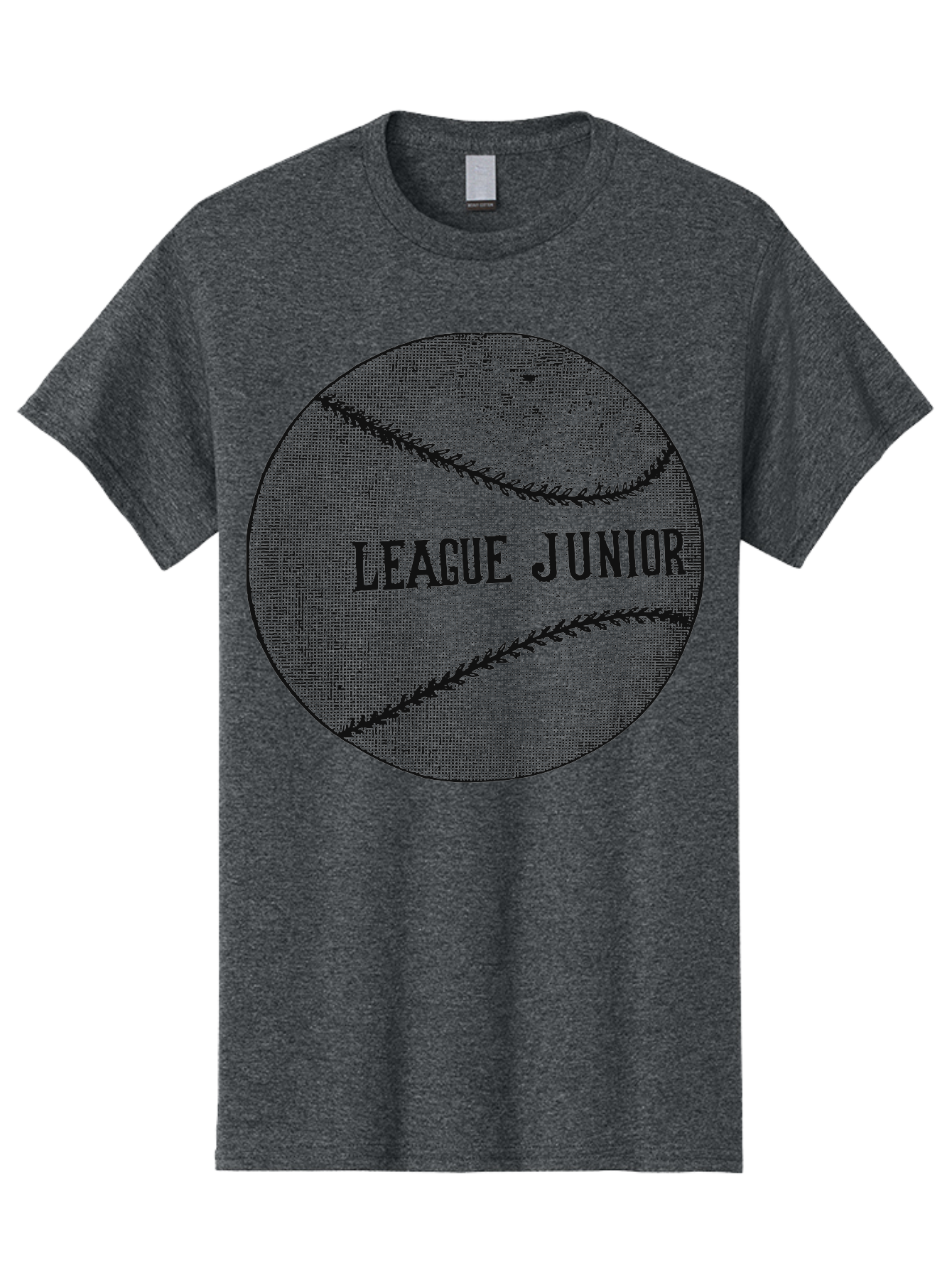 The Starter Ball Men'S Graphic Tee, 100% Cotton, Comfortable Casual Summer Wear, Machine Washable, Baseball, Youth Sports, League Junior, Junior Baseball, Sports Logo, Team Spirit, Baseball Stitching, Youth League Aae721 19