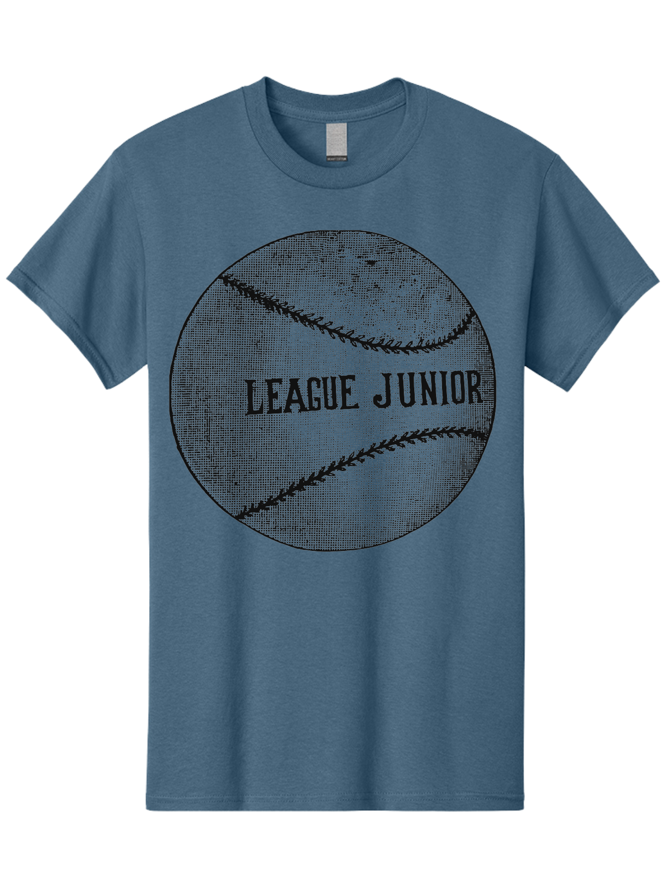 The Starter Ball Men'S Graphic Tee, 100% Cotton, Comfortable Casual Summer Wear, Machine Washable, Baseball, Youth Sports, League Junior, Junior Baseball, Sports Logo, Team Spirit, Baseball Stitching, Youth League Aae721 3