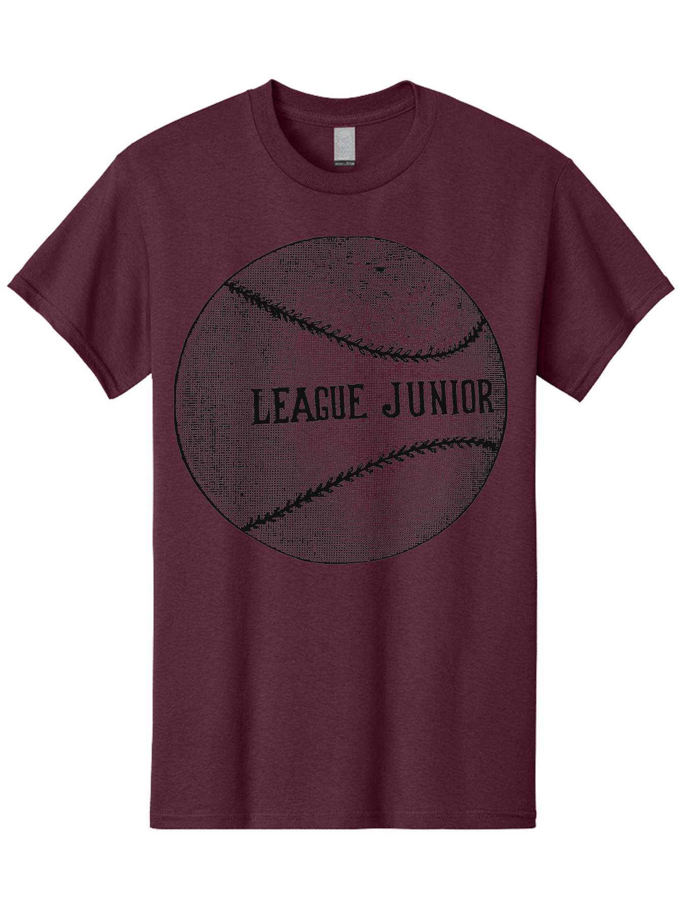 The Starter Ball Men'S Graphic Tee, 100% Cotton, Comfortable Casual Summer Wear, Machine Washable, Baseball, Youth Sports, League Junior, Junior Baseball, Sports Logo, Team Spirit, Baseball Stitching, Youth League Aae721 13