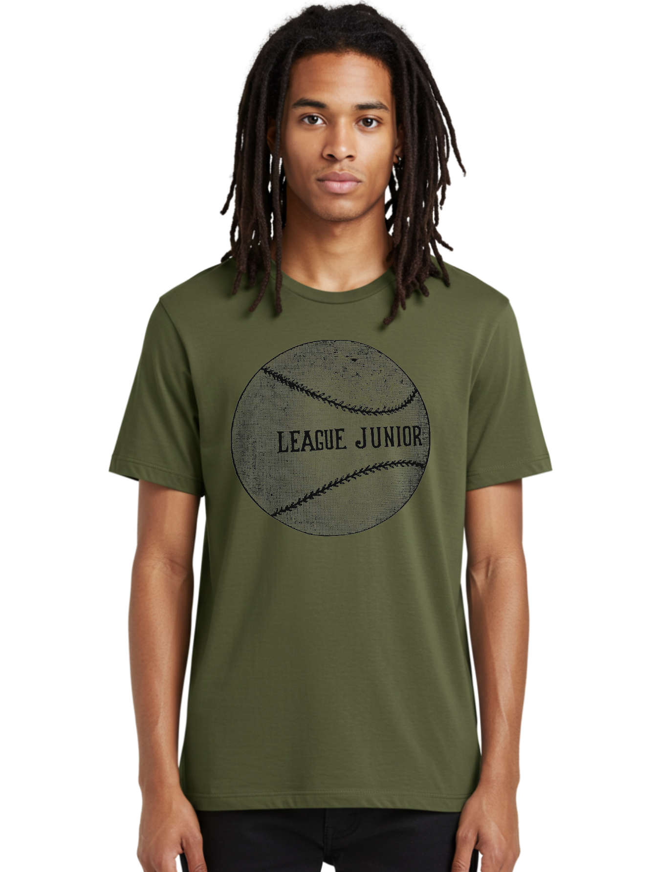 The Starter Ball Men'S Graphic Tee, 100% Cotton, Comfortable Casual Summer Wear, Machine Washable, Baseball, Youth Sports, League Junior, Junior Baseball, Sports Logo, Team Spirit, Baseball Stitching, Youth League Aae721 28