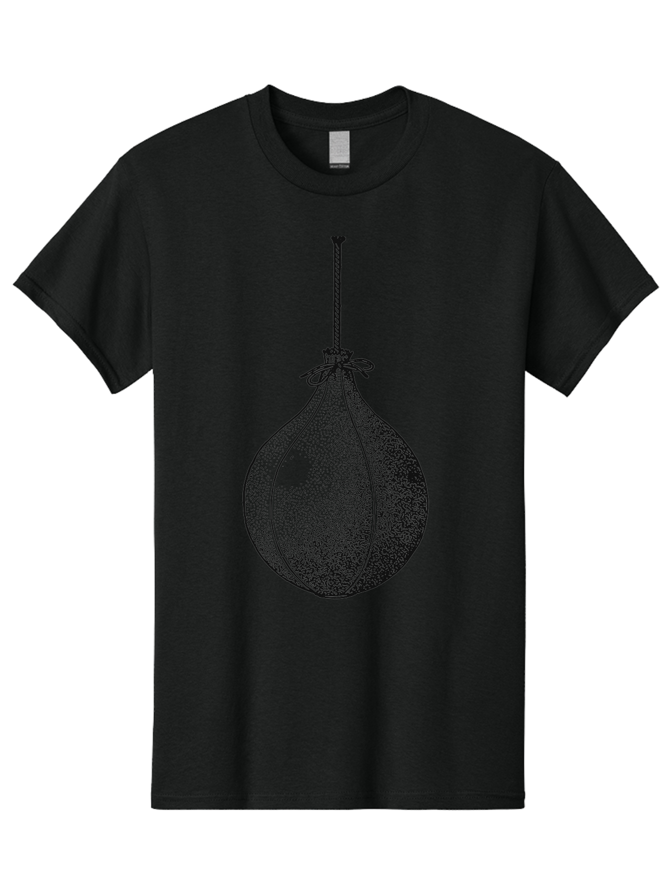The Swinging Legacy Men'S Graphic Tee, 100% Cotton, Comfortable Casual Summer Wear, Machine Washable, Christmas Bauble, Hanging Ornament, Festive Decoration, Black Illustration, Stippled Art, Holiday Decor, Glass Ornament Aae723 25