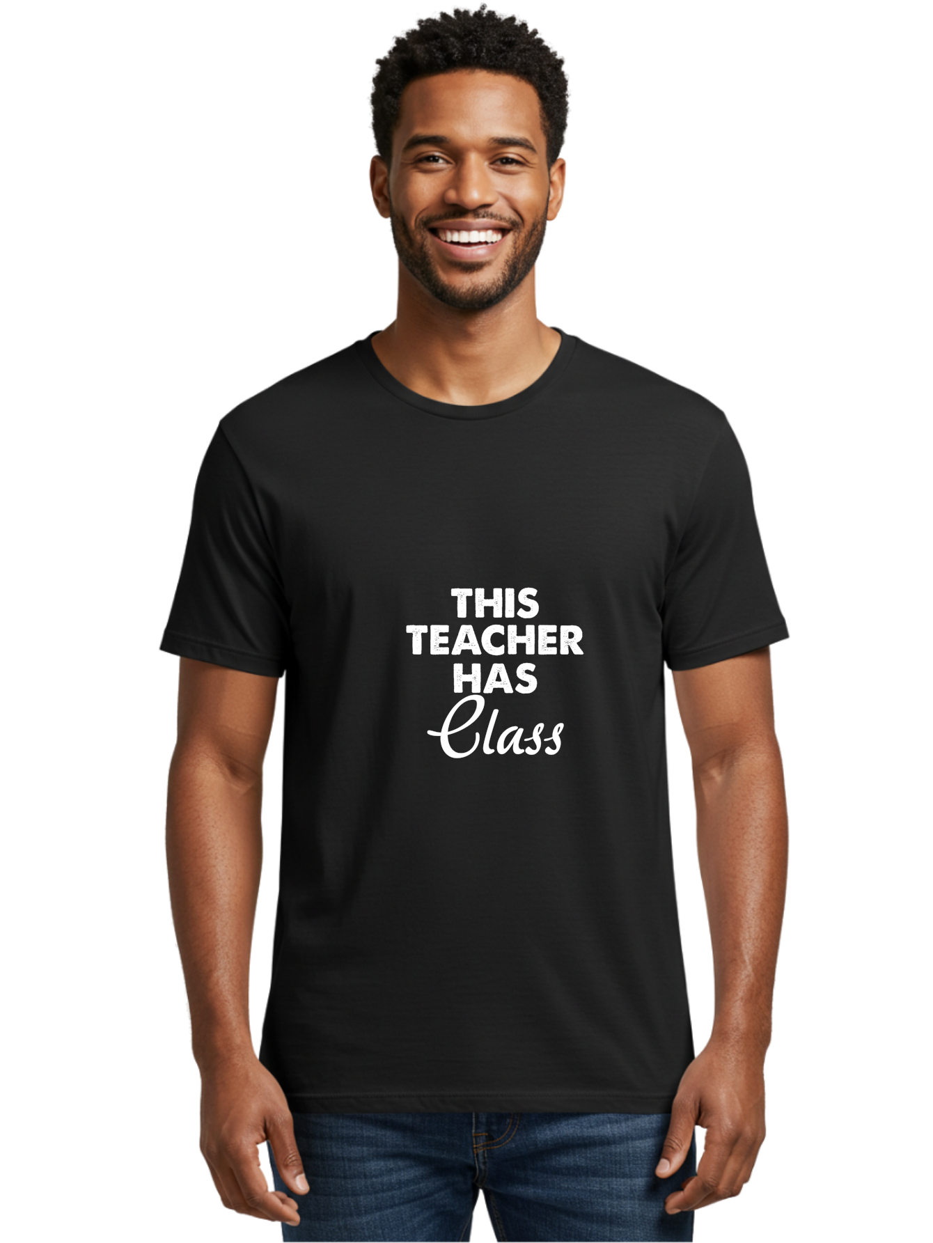 This Teacher Has Class Men'S Graphic Tee, 100% Cotton, Comfortable Casual Summer Wear, Machine Washable, Teacher Appreciation, Educational Humor, Classroom Inspiration, Teacher Pride, Funny Teacher Quotes, Classroom Decor, Teacher Gifts Aae734 14