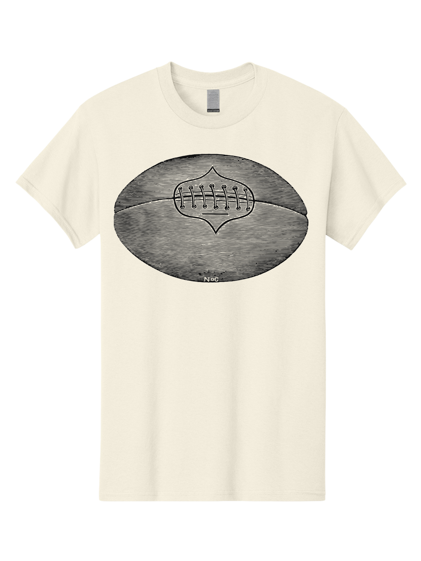 Toughkick Men'S Graphic Tee, 100% Cotton, Comfortable Casual Summer Wear, Machine Washable, American Football, Sports Equipment, Gridiron Football, Athletic Gear, Football Laces, Sports Icon, N O C Logo, Football Graphic, Sports Symbol Aae750 15