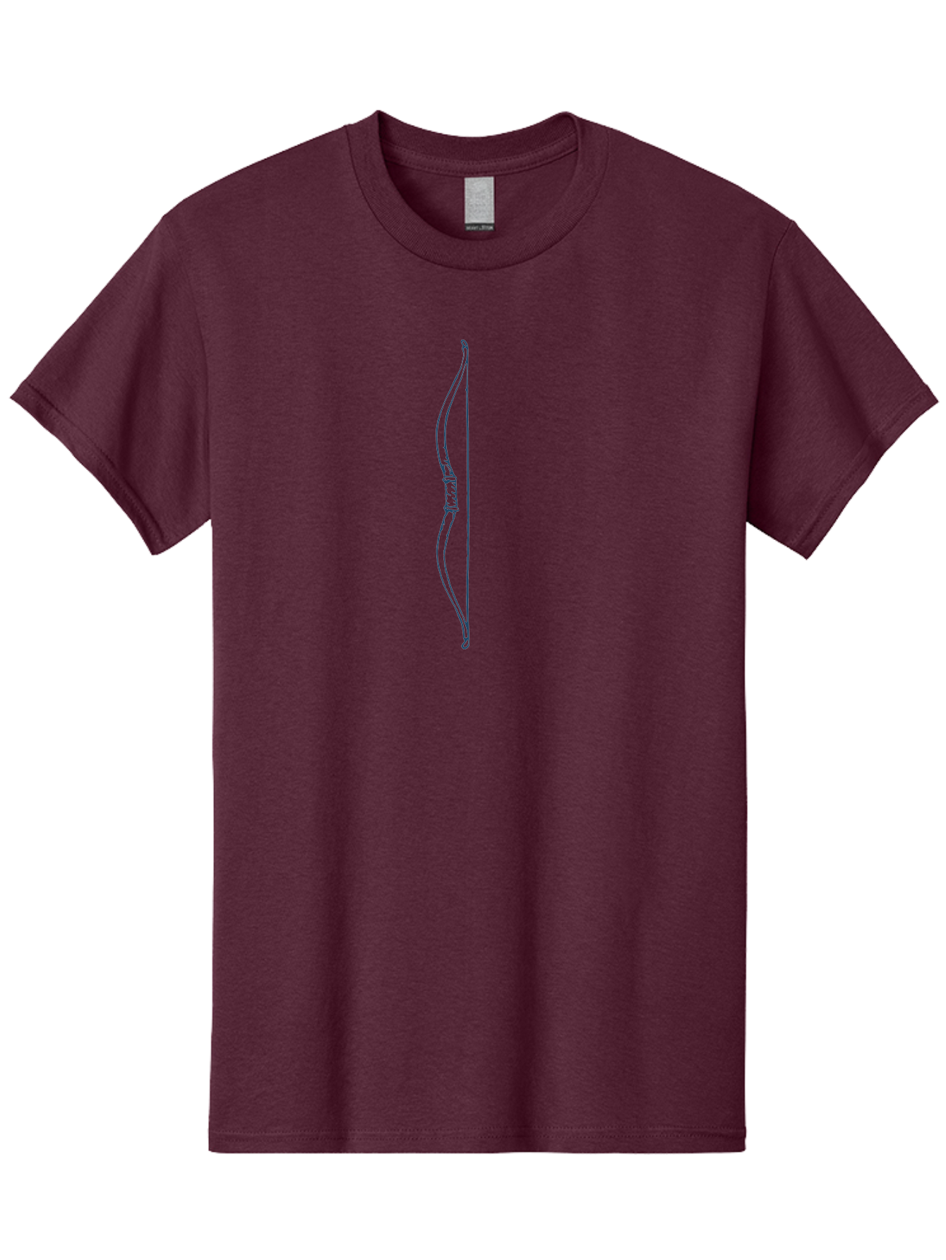 Traditional Hunting Bow Men'S Graphic Tee, 100% Cotton, Comfortable Casual Summer Wear, Machine Washable, Recurve Bow, Archery Equipment, Traditional Bow, Hunting Gear, Outdoor Sports, Precision Shooting, Bow Design Aae751 23