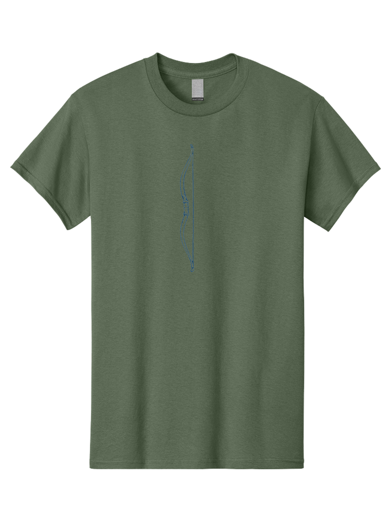 Traditional Hunting Bow Men'S Graphic Tee, 100% Cotton, Comfortable Casual Summer Wear, Machine Washable, Recurve Bow, Archery Equipment, Traditional Bow, Hunting Gear, Outdoor Sports, Precision Shooting, Bow Design Aae751 13