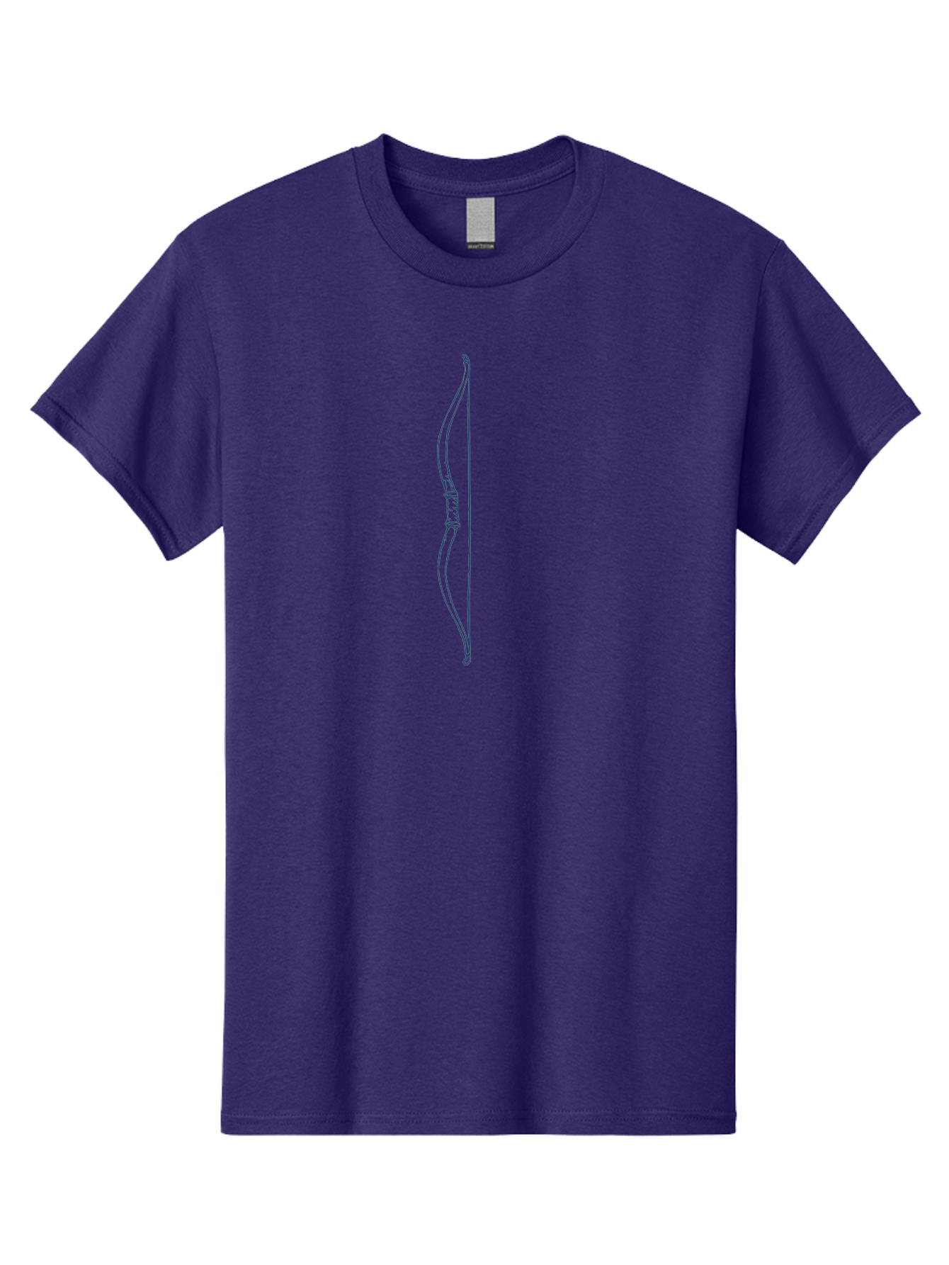 Traditional Hunting Bow Men'S Graphic Tee, 100% Cotton, Comfortable Casual Summer Wear, Machine Washable, Recurve Bow, Archery Equipment, Traditional Bow, Hunting Gear, Outdoor Sports, Precision Shooting, Bow Design Aae751 3
