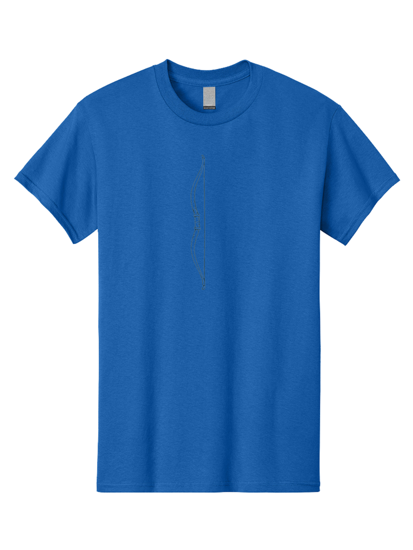 Traditional Hunting Bow Men'S Graphic Tee, 100% Cotton, Comfortable Casual Summer Wear, Machine Washable, Recurve Bow, Archery Equipment, Traditional Bow, Hunting Gear, Outdoor Sports, Precision Shooting, Bow Design Aae751 9