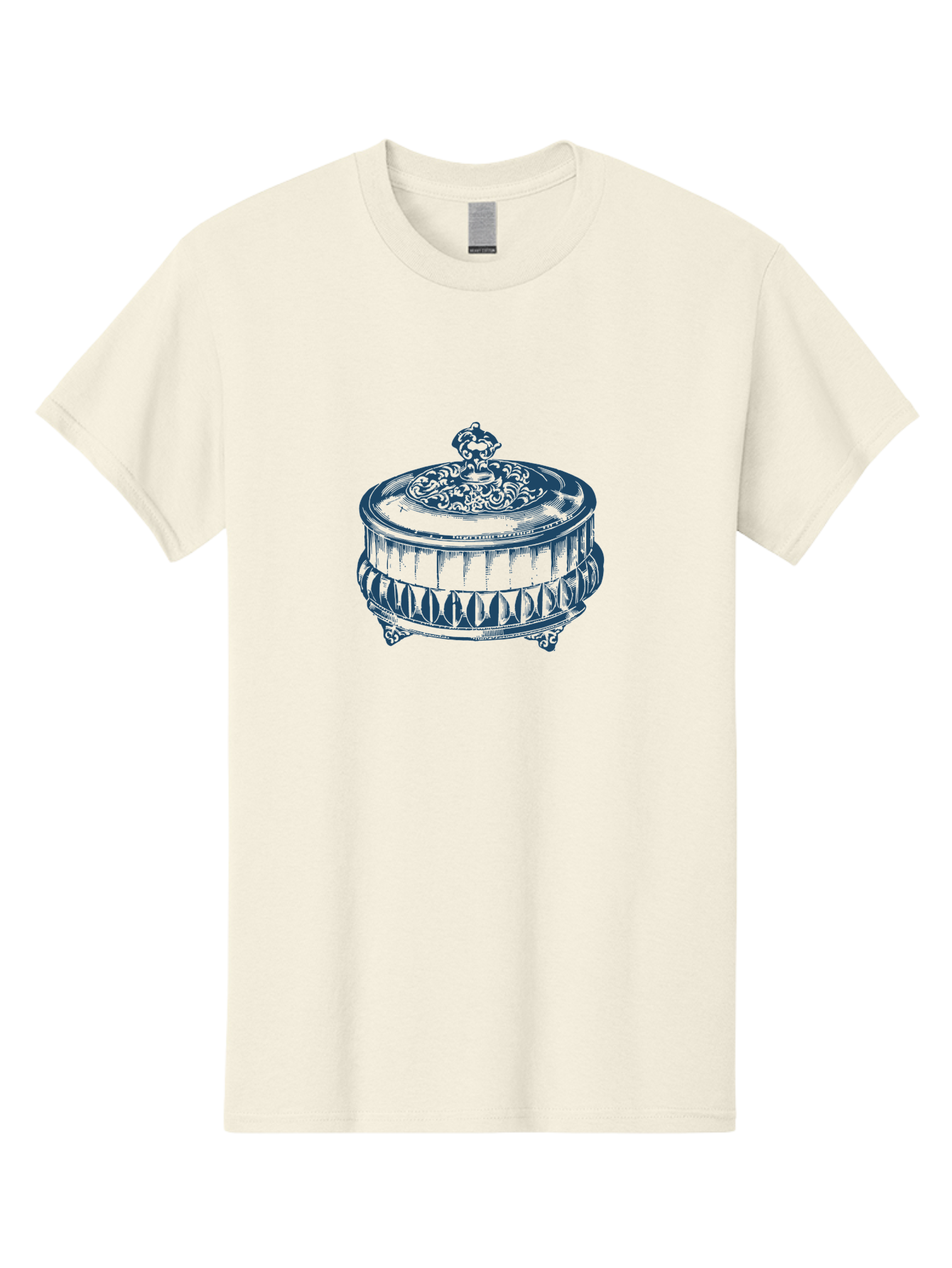 Trinket Box Men'S Graphic Tee, 100% Cotton, Comfortable Casual Summer Wear, Machine Washable, Intricately Designed Box, Ornate Details, Luxurious Container, Decorative Lid, Elegant Design, Fine Craftsmanship, Antique Style, Vintage Aesthetic Aae756 11