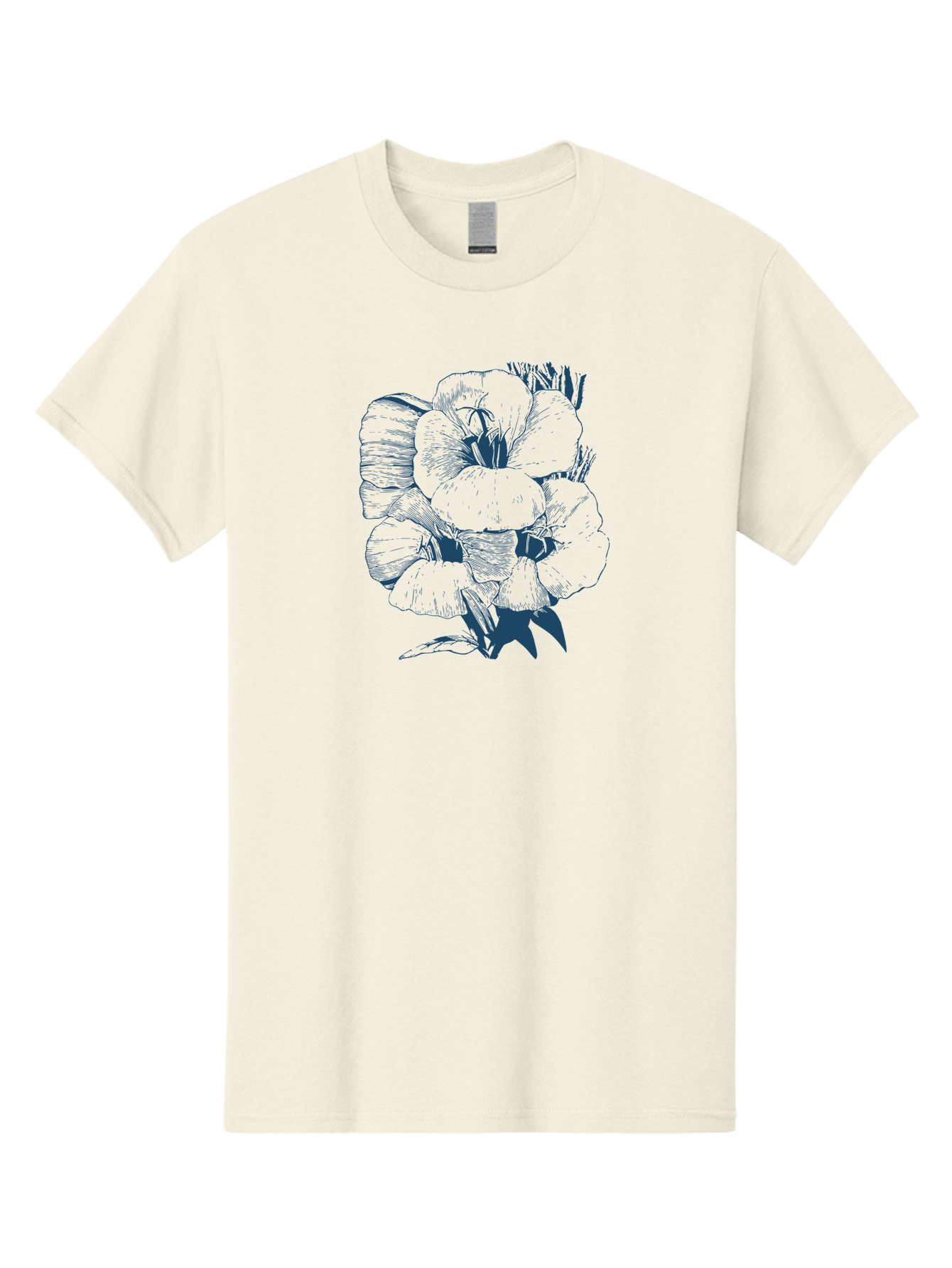 Velvet Bloom Men'S Graphic Tee, 100% Cotton, Comfortable Casual Summer Wear, Machine Washable, Hand-Drawn Pansy, Vintage Illustration, Floral Design, Blooming Flowers, Delicate Petals, Artistic Rendering, Botanical Art, Flower Sketch Aae768 29