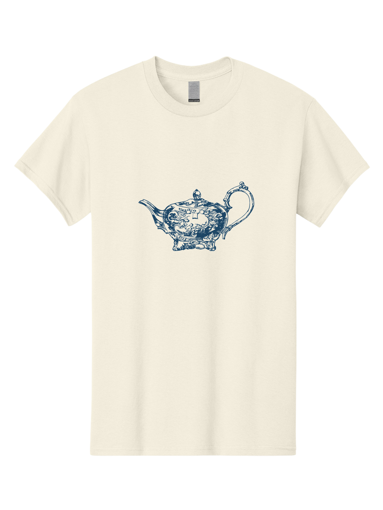 Victorian Tea Ritual Men'S Graphic Tee, 100% Cotton, Comfortable Casual Summer Wear, Machine Washable, Ornate Teapot, Aladdin'S Lamp, Magic Lamp, Teapot Design, Intricate Patterns, Genie'S Lamp, Fantasy Elements, Decorative Art, Vintage Style Aae779 15