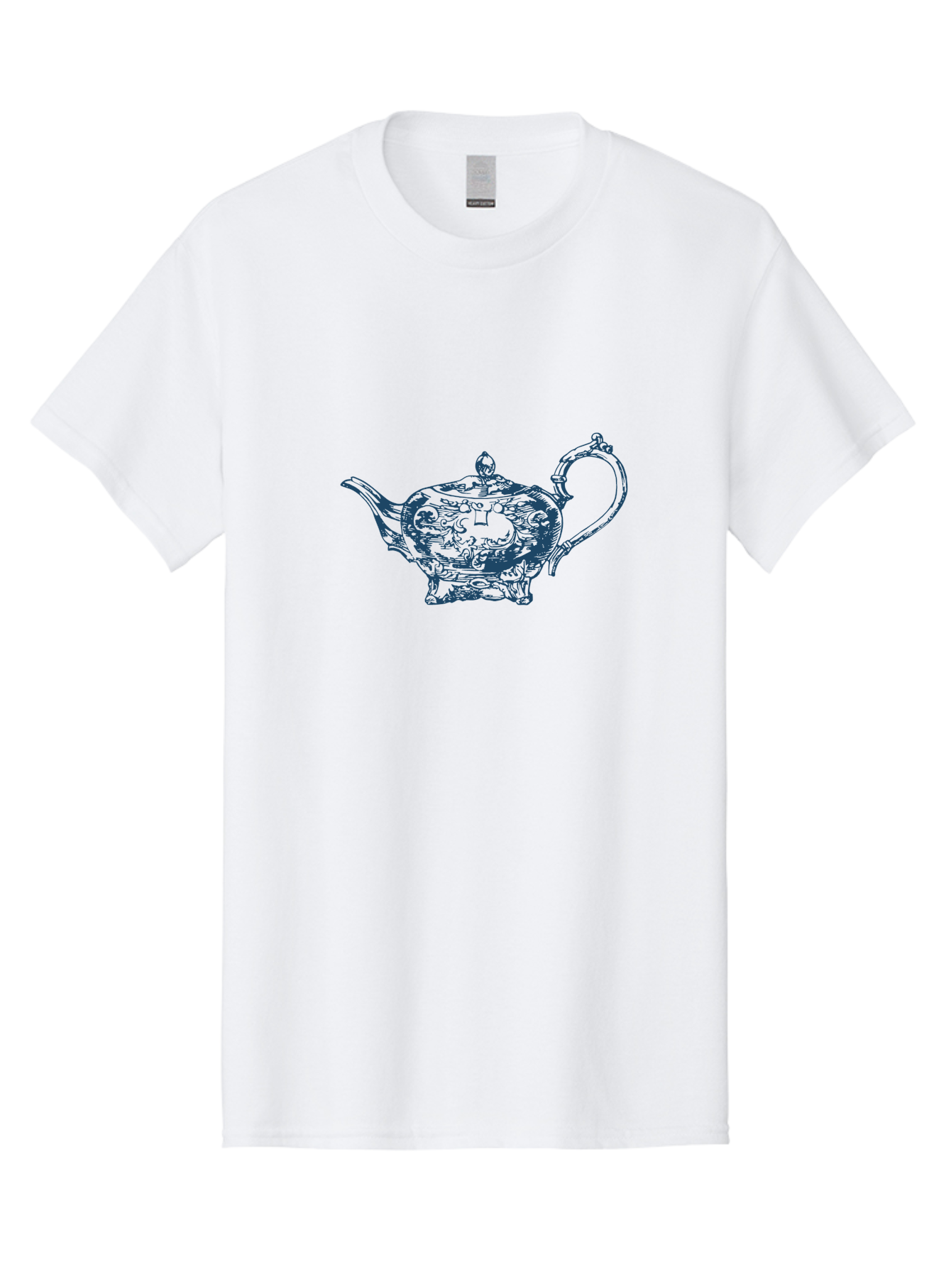 Victorian Tea Ritual Men'S Graphic Tee, 100% Cotton, Comfortable Casual Summer Wear, Machine Washable, Ornate Teapot, Aladdin'S Lamp, Magic Lamp, Teapot Design, Intricate Patterns, Genie'S Lamp, Fantasy Elements, Decorative Art, Vintage Style Aae779 23