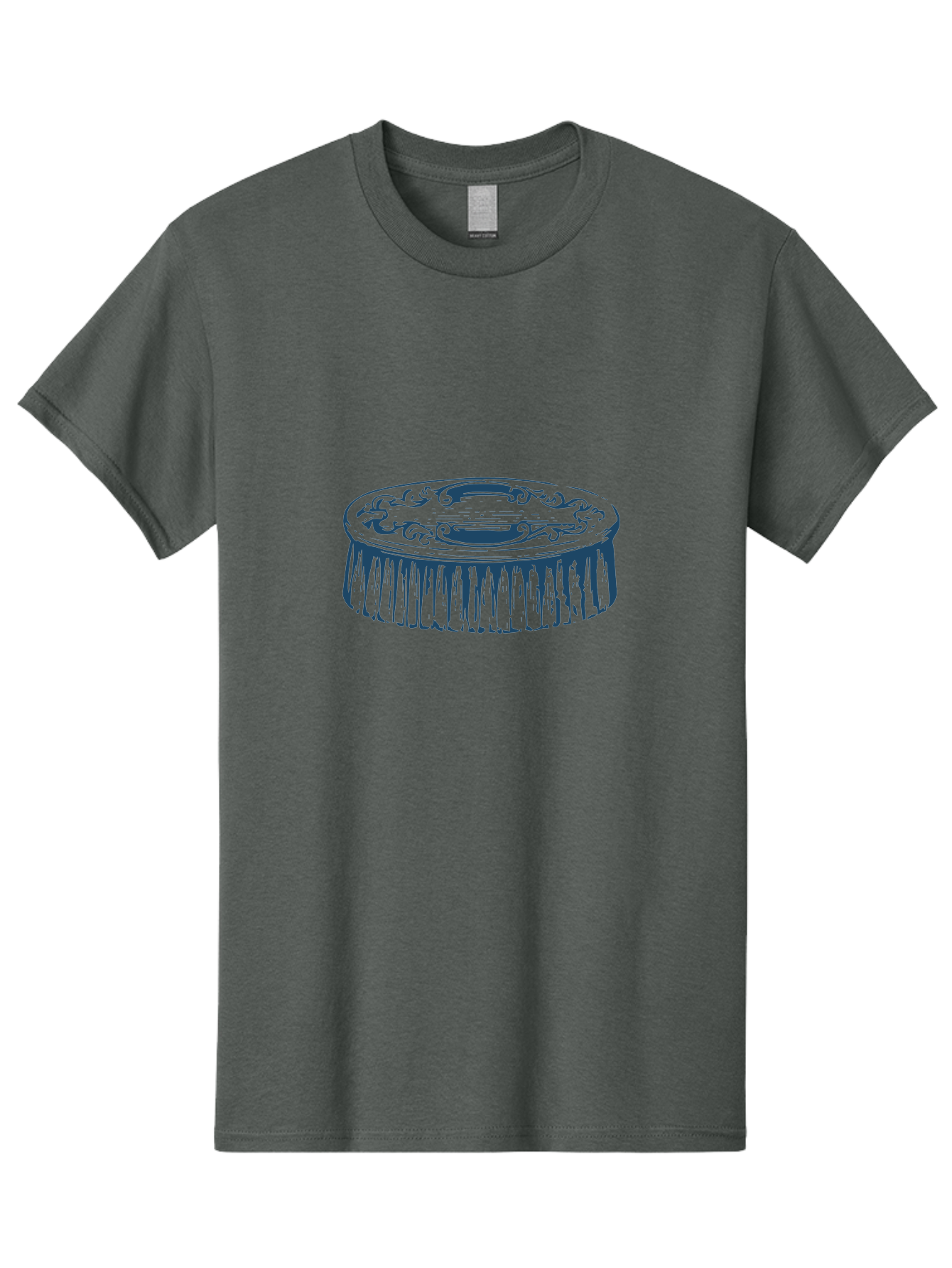 Victorian Vanity Brush Men'S Graphic Tee, 100% Cotton, Comfortable Casual Summer Wear, Machine Washable, Tassel Decor, Fringe Decoration, Ornate Design, Round Fringe, Decorative Fringe, Ornamental Tassel, Luxury Decor, Vintage Decor Aae780 29