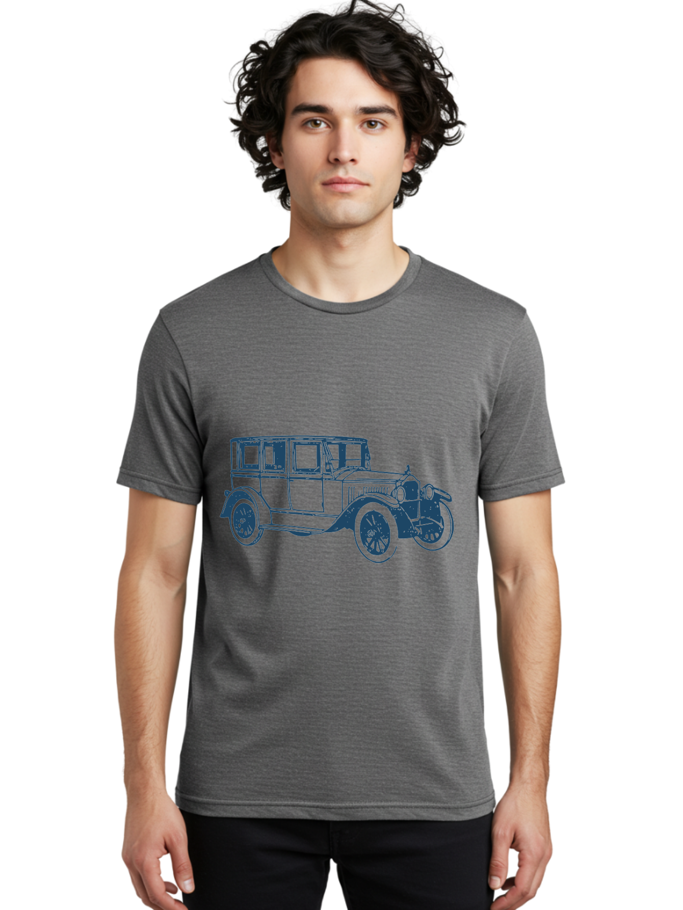 Vintage Motorcar 2 Men'S Graphic Tee, 100% Cotton, Comfortable Casual Summer Wear, Machine Washable, Vintage Car, Classic Automobile, Antique Vehicle, Retro Transportation, Old-Fashioned Car, Nostalgic Ride Aae804 20