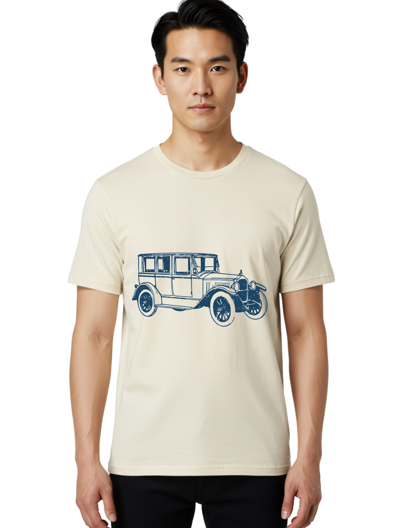 Vintage Motorcar 2 Men'S Graphic Tee, 100% Cotton, Comfortable Casual Summer Wear, Machine Washable, Vintage Car, Classic Automobile, Antique Vehicle, Retro Transportation, Old-Fashioned Car, Nostalgic Ride Aae804 30