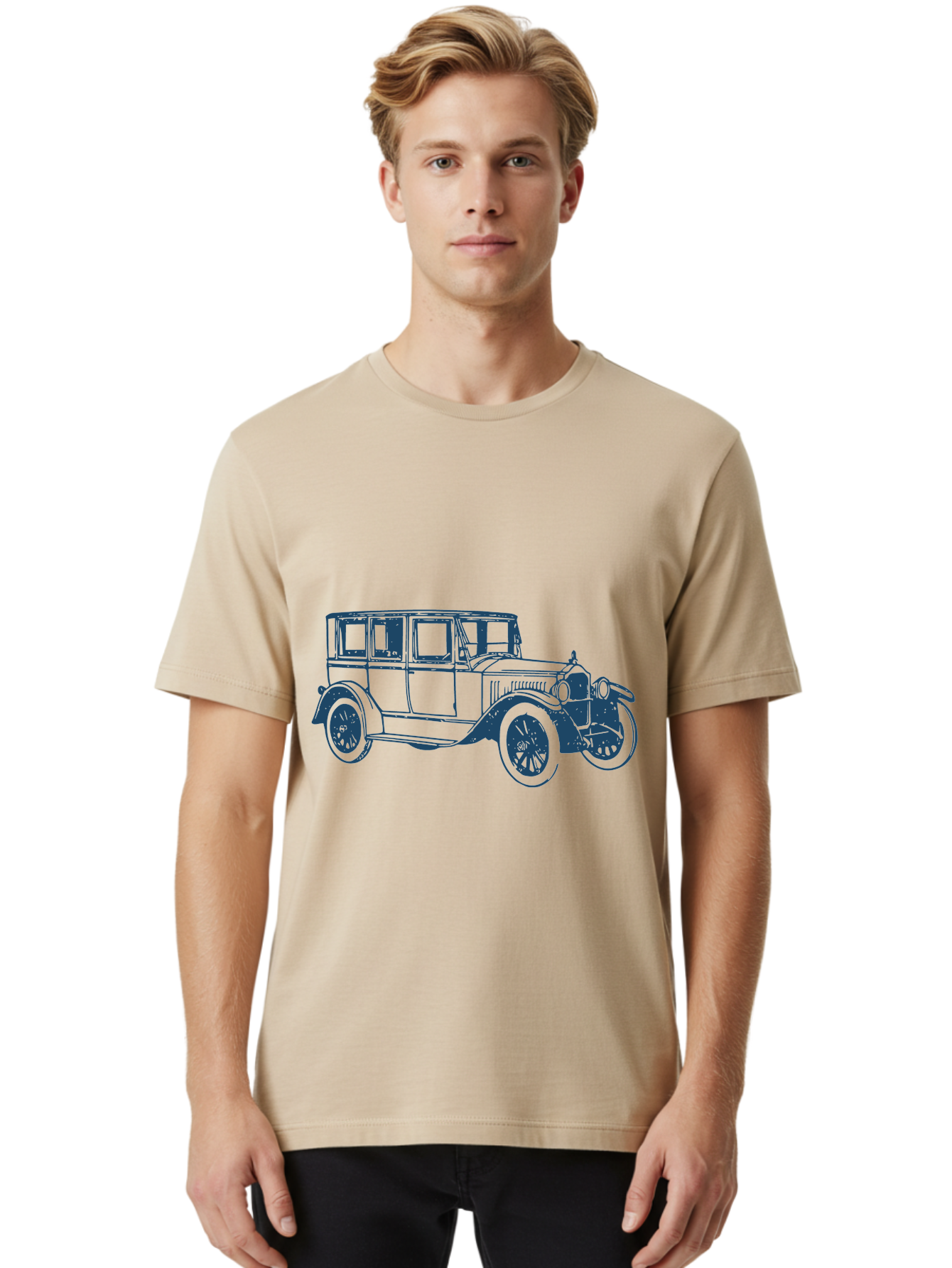 Vintage Motorcar 2 Men'S Graphic Tee, 100% Cotton, Comfortable Casual Summer Wear, Machine Washable, Vintage Car, Classic Automobile, Antique Vehicle, Retro Transportation, Old-Fashioned Car, Nostalgic Ride Aae804 12