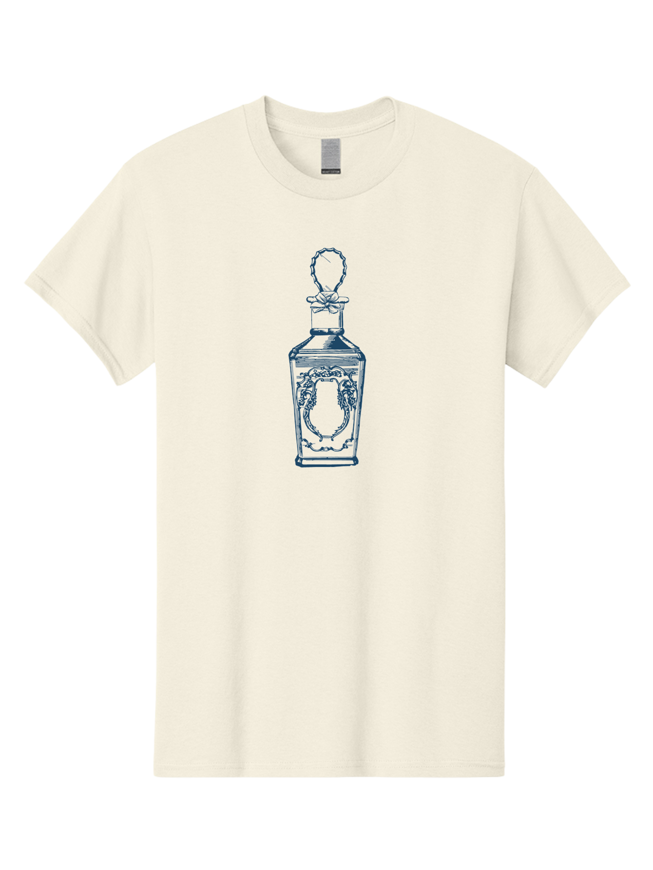 Vintage Perfume Bottle Men'S Graphic Tee, 100% Cotton, Comfortable Casual Summer Wear, Machine Washable, Luxury Decanter, Ornate Glassware, Elegant Design, Sophisticated Style, Vintage Flair, Decorative Stopper, Premium Liquor Bottle, Aae806 29