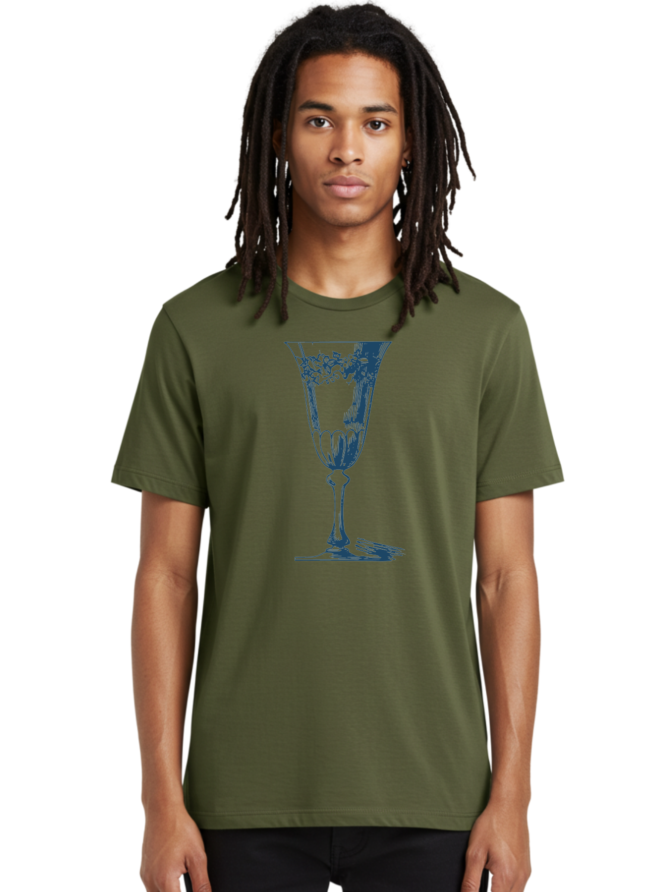 Vintage Wine Glass Men'S Graphic Tee, 100% Cotton, Comfortable Casual Summer Wear, Machine Washable, Elegant Wine Glass, Luxurious Glassware, Champagne Flute, Sophisticated Design, Fine Dining, Cocktail Glass, Wine Tasting Aae815 24