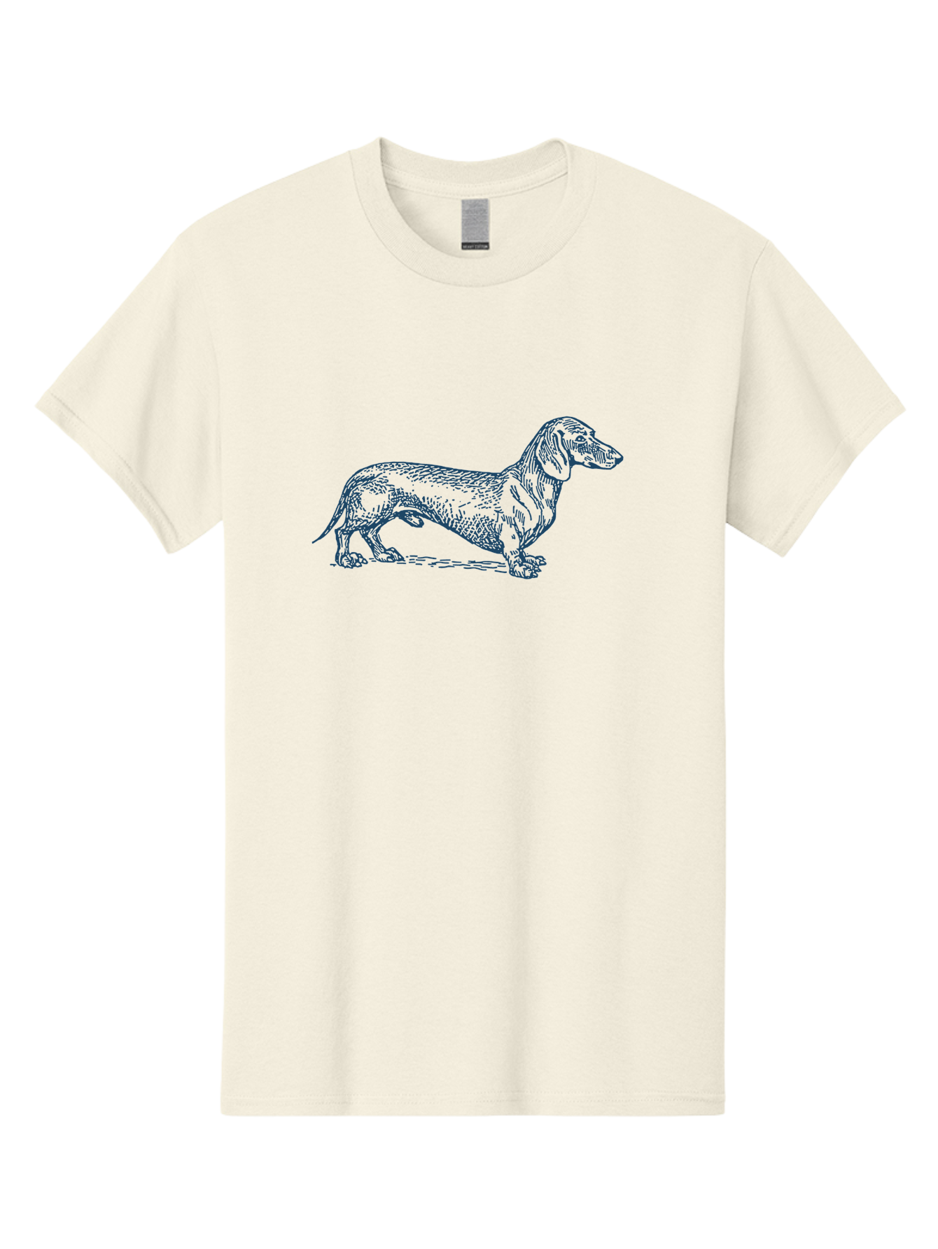 Wiener Dog 2 Men'S Graphic Tee, 100% Cotton, Comfortable Casual Summer Wear, Machine Washable, Dachshund Dog, Short-Legged Dog, Hound Dog, Dog Breed, Canine Companion, Loyal Pet, Playful Animal, Dog Illustration, Dog Drawing Aae840 23