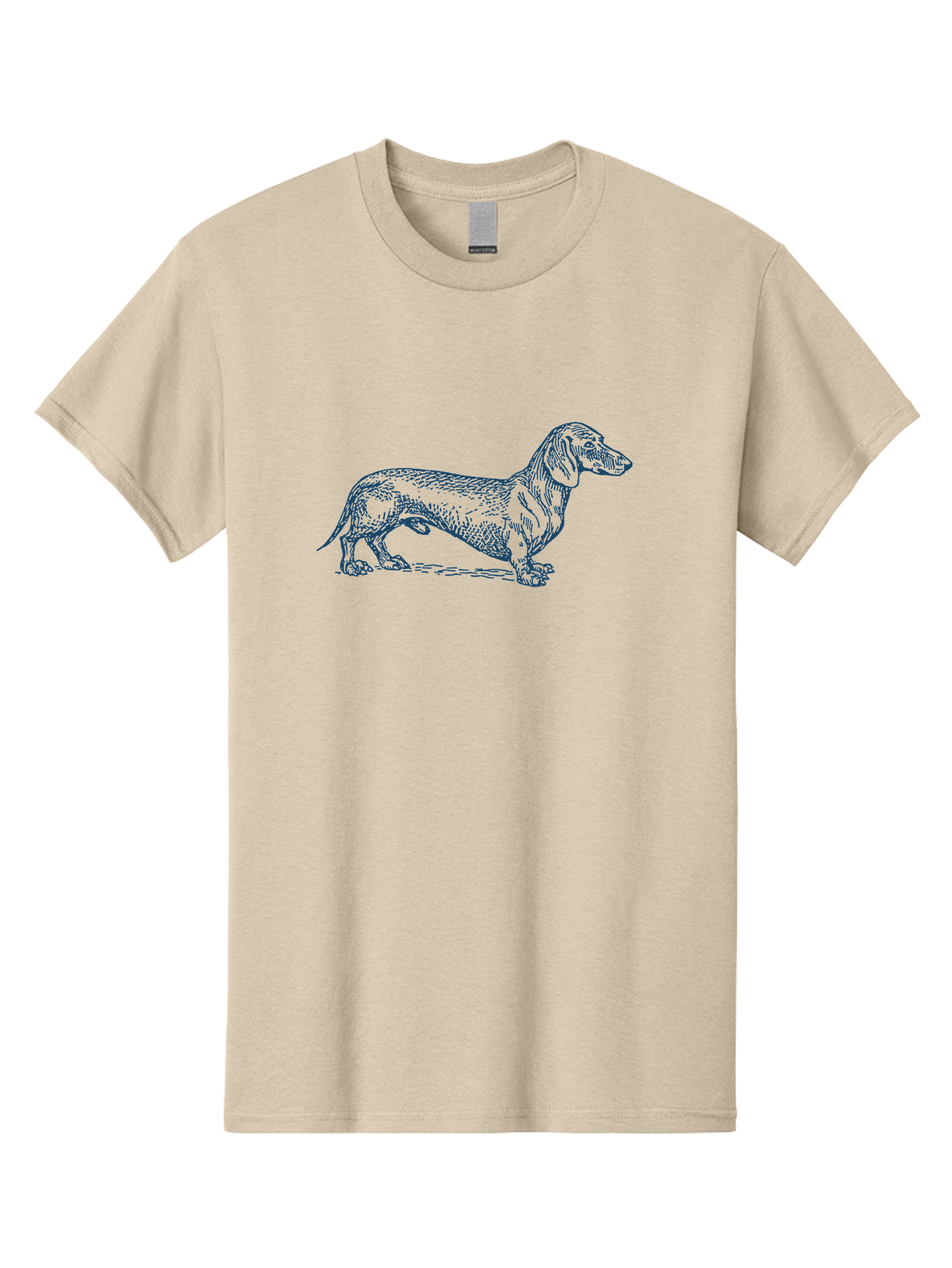 Wiener Dog 2 Men'S Graphic Tee, 100% Cotton, Comfortable Casual Summer Wear, Machine Washable, Dachshund Dog, Short-Legged Dog, Hound Dog, Dog Breed, Canine Companion, Loyal Pet, Playful Animal, Dog Illustration, Dog Drawing Aae840 19