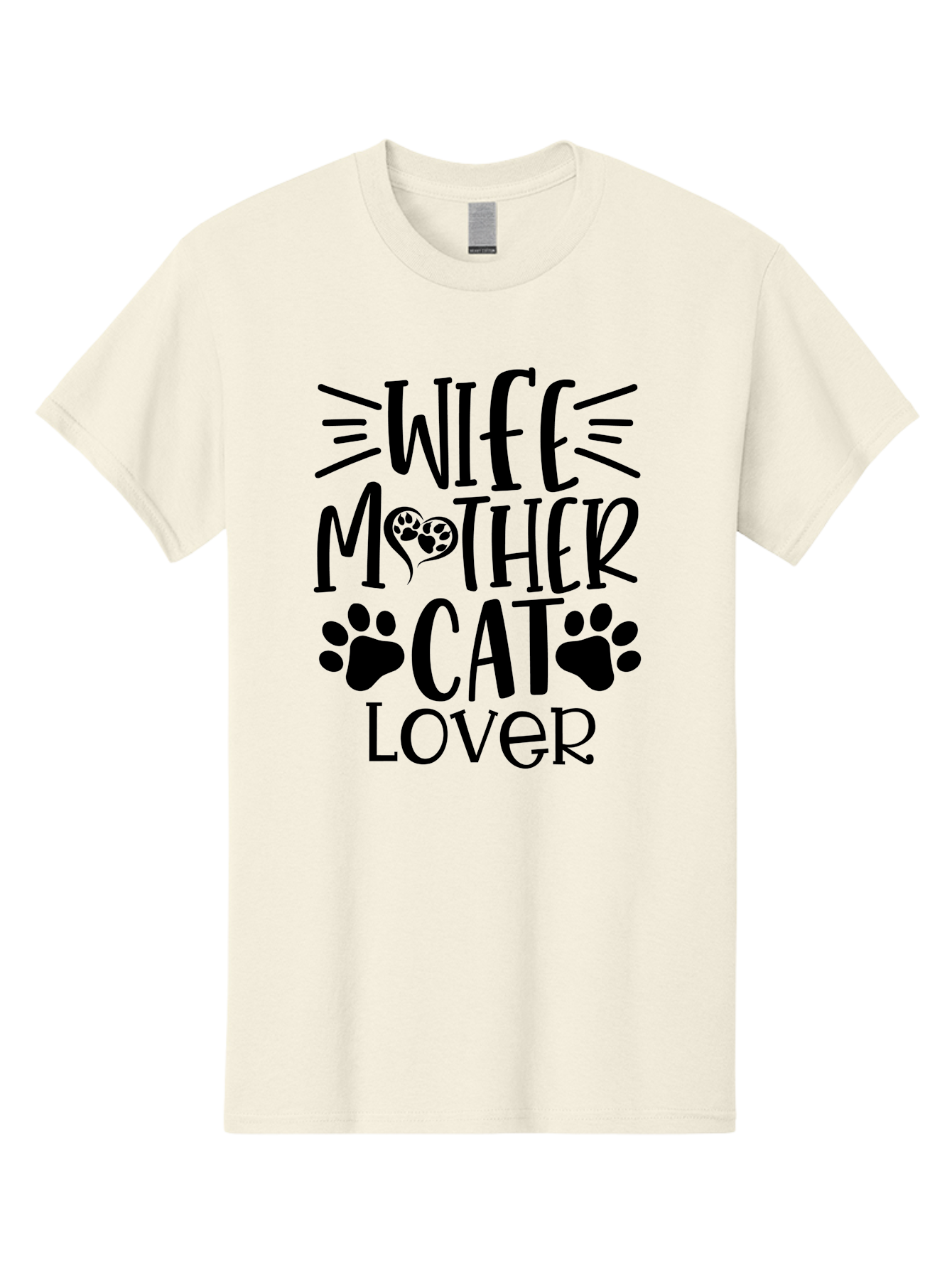 Wife Mother Cat Lover Men'S Graphic Tee, 100% Cotton, Comfortable Casual Summer Wear, Machine Washable, Cat Mom Quote, Cat Lady Quote, Cat Lover Gift, Cat Mother, Wife Mother, Cat Mom Decal, Cat Mom T-Shirt, Cat Mom Graphic, Aae841 29