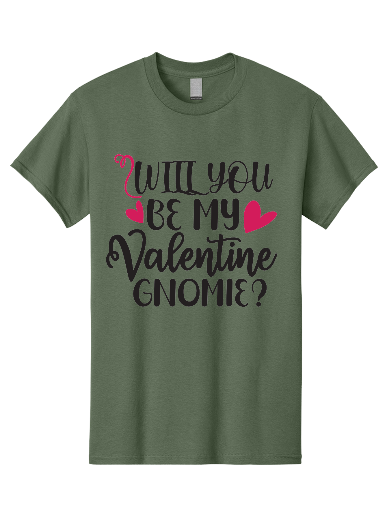 Will You Be My Valentine Gnomie Men'S Graphic Tee, 100% Cotton, Comfortable Casual Summer Wear, Machine Washable, Valentine'S Day Card, Cute Gnome, Love Message, Heartwarming Greeting, Sweetheart, Quirky Romance Aae852 15