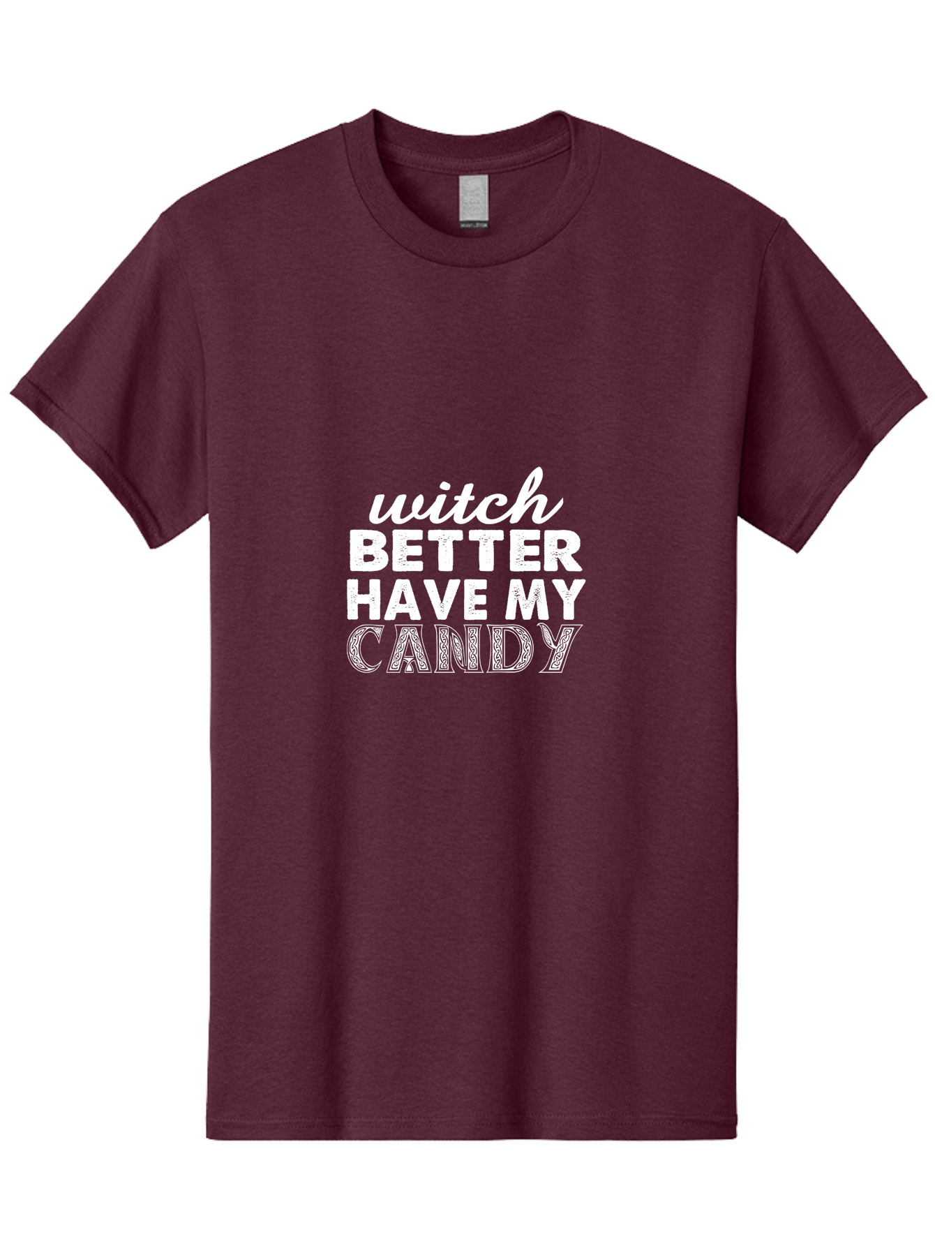 Witch Better Have My Candy 2 Men'S Graphic Tee, 100% Cotton, Comfortable Casual Summer Wear, Machine Washable, Halloween Quote, Funny Saying, Witch Phrase, Candy Humor, Spooky Season, Halloween Humor, Candy Love, Trick Or Treat Aae858 7