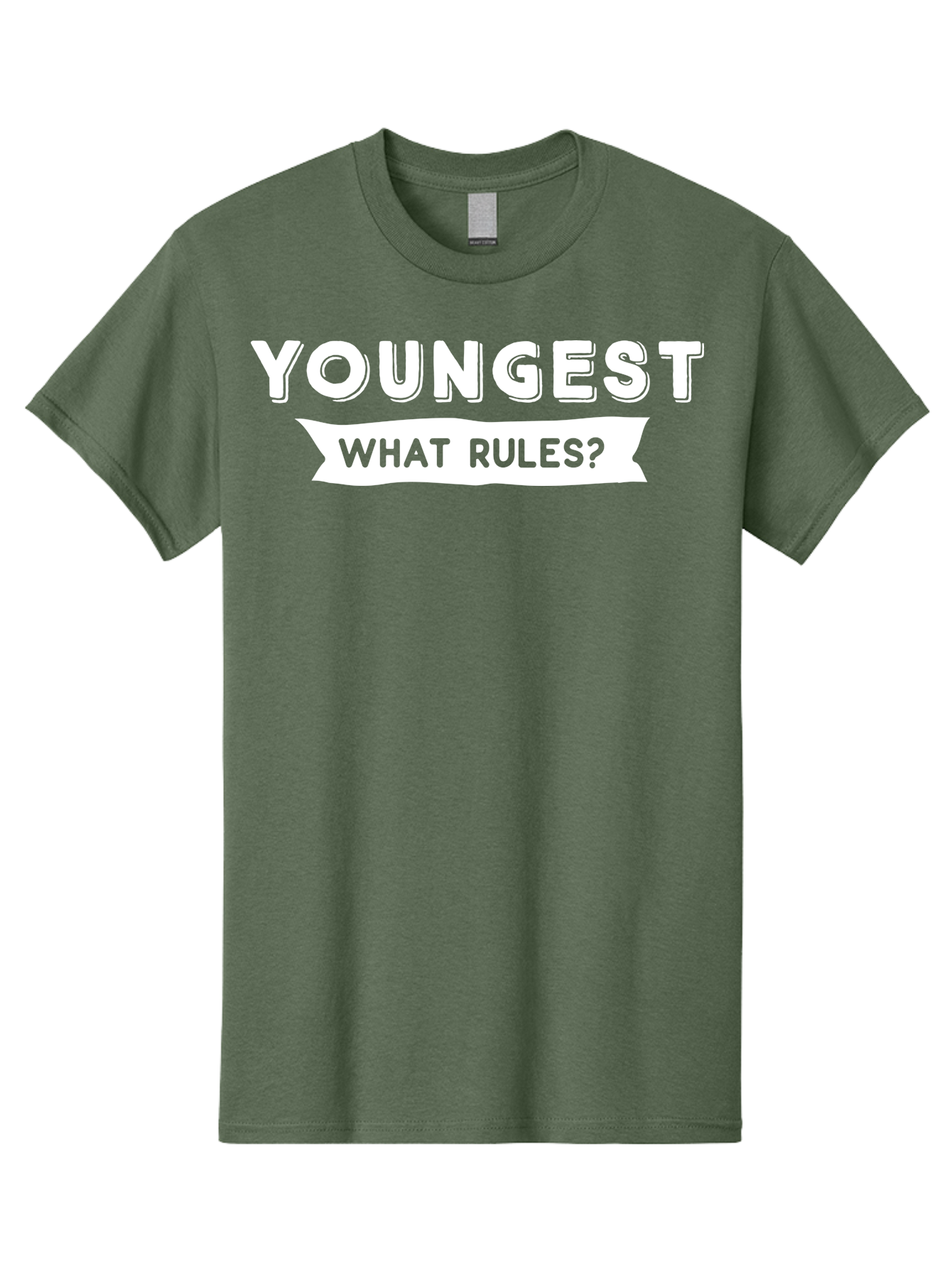 Youngest - What Rules White Men'S Graphic Tee, 100% Cotton, Comfortable Casual Summer Wear, Machine Washable, Youngest What Rules, Rule Breaking, Trending Topics, Social Media Buzz, Youth Culture, Controversy, Debate, Modern Slang Aae878 17