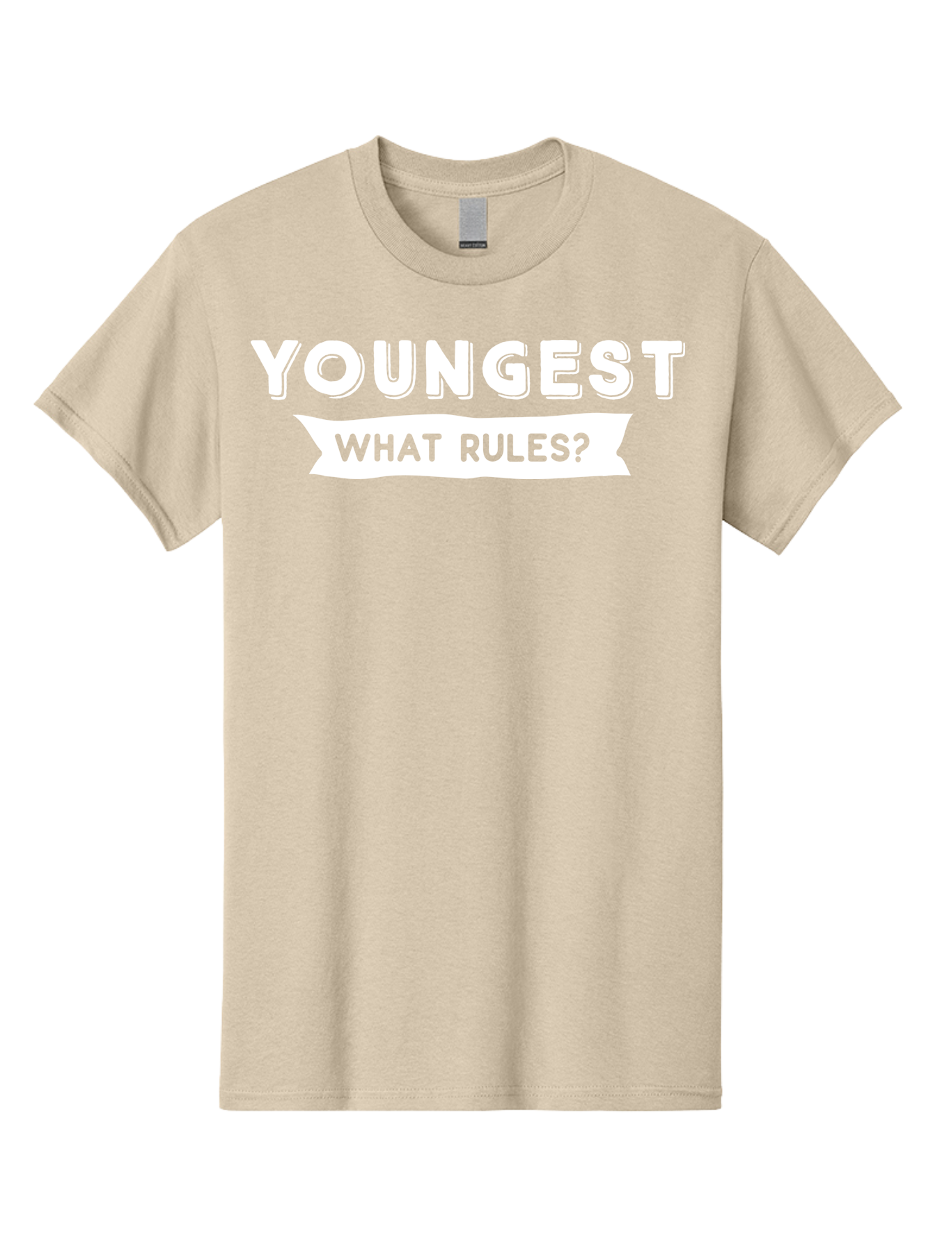 Youngest - What Rules White Men'S Graphic Tee, 100% Cotton, Comfortable Casual Summer Wear, Machine Washable, Youngest What Rules, Rule Breaking, Trending Topics, Social Media Buzz, Youth Culture, Controversy, Debate, Modern Slang Aae878 9
