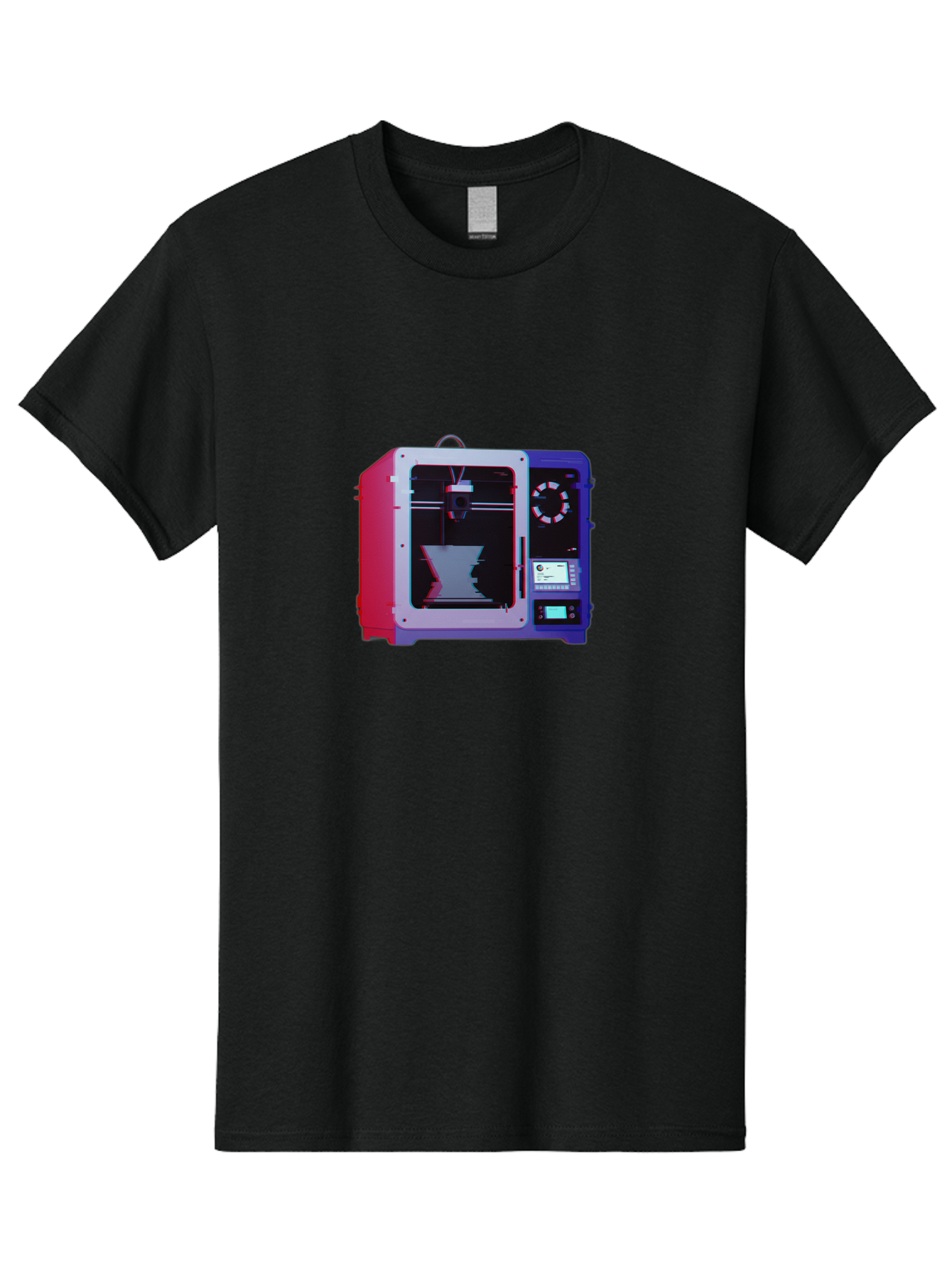 3D-Printer-15 Men'S Graphic Tee, 100% Cotton, Comfortable Casual Summer Wear, Machine Washable, 3D Printing Technology, Additive Manufacturing, Futuristic Design, Digital Fabrication, Rapid Prototyping, Custom Parts, Innovative Machinery Baa008 27