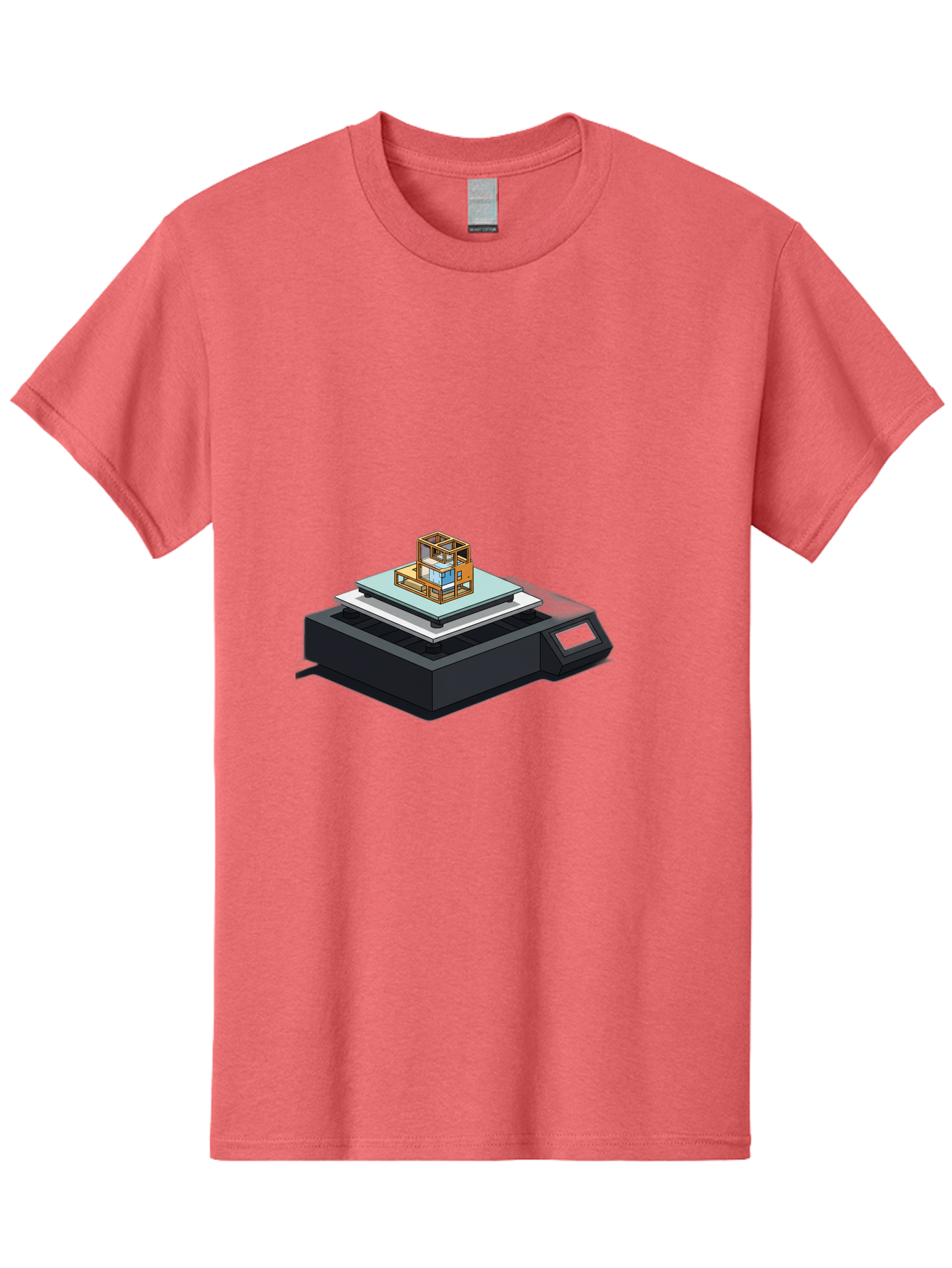 3D-Printer-19 Men'S Graphic Tee, 100% Cotton, Comfortable Casual Summer Wear, Machine Washable, 3D Printing Technology, Additive Manufacturing, Prototype Development, Rapid Prototyping, 3D Modeling, Futuristic Design, Innovative Printing, Baa012 17
