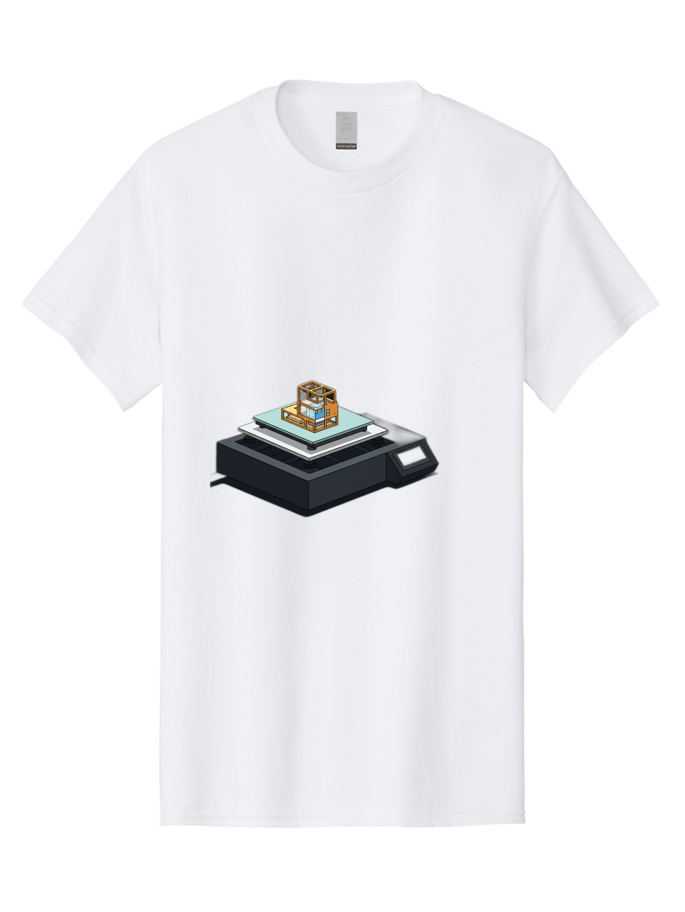 3D-Printer-19 Men'S Graphic Tee, 100% Cotton, Comfortable Casual Summer Wear, Machine Washable, 3D Printing Technology, Additive Manufacturing, Prototype Development, Rapid Prototyping, 3D Modeling, Futuristic Design, Innovative Printing, Baa012 13